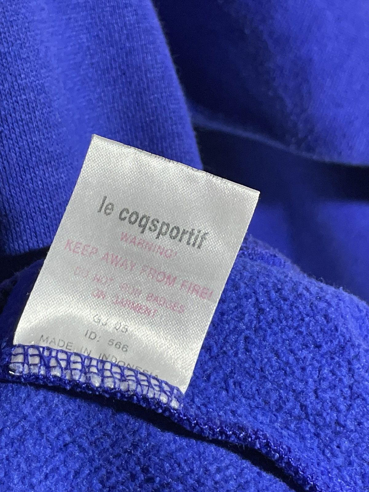 Le Coq Sportif Birmingham Le Coq Sportif Reflective Vintage Sweatshirt Size US XL / EU 56 / 4 - 11 Thumbnail
