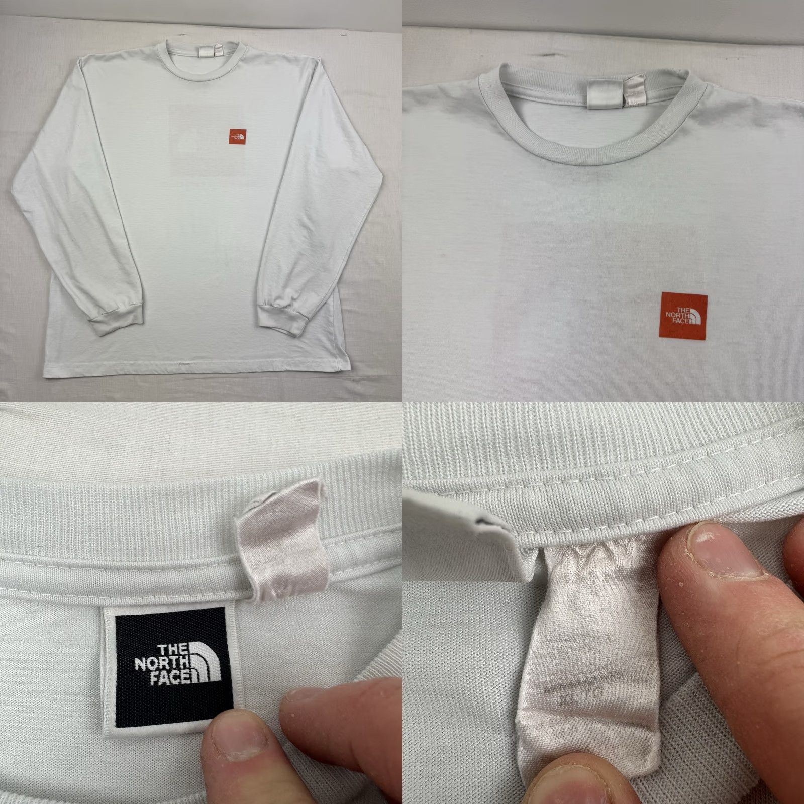 The North Face VINTAGE The North Face Long Sleeve Shirt Adult XL White Nature Explore Hiking Mens Size US XL / EU 56 / 4 - 8 Thumbnail