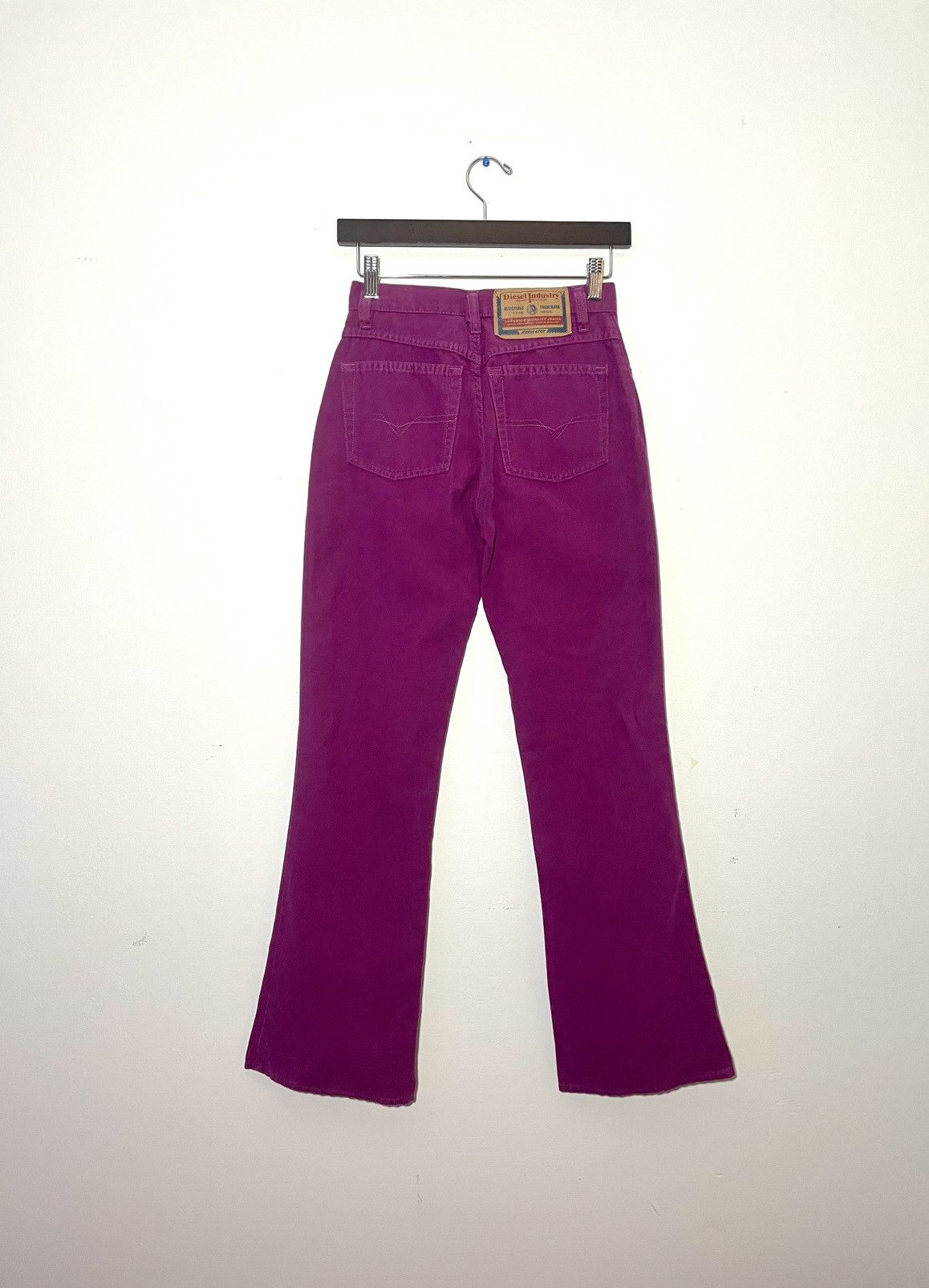Diesel Diesel Industry Line Vintage Magenta Pants Size 26" / US 2 / IT 38 - 2 Thumbnail