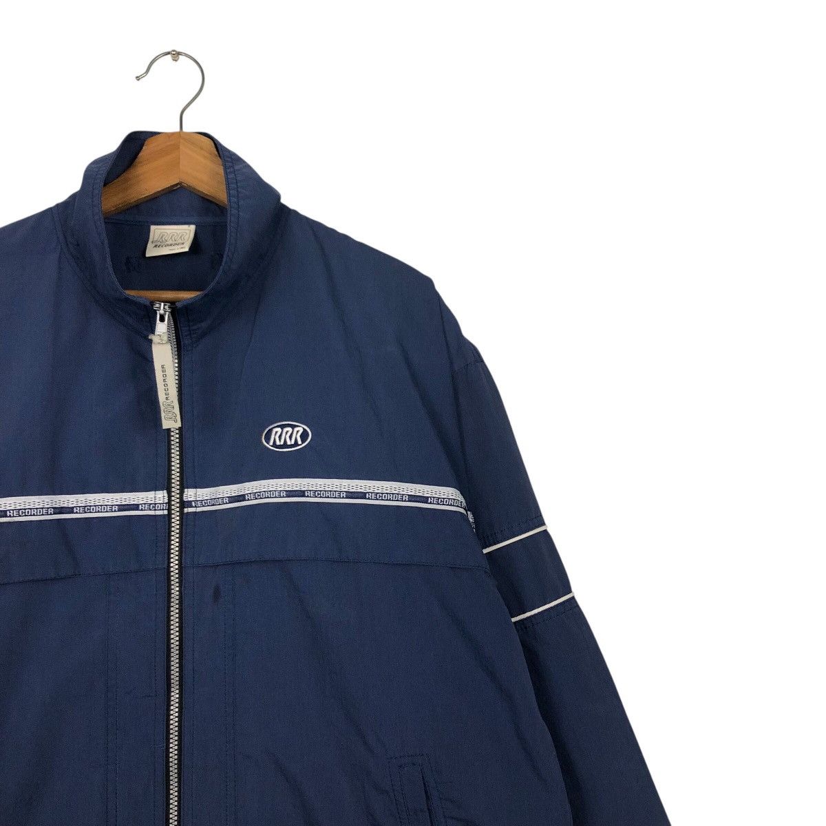 Vintage 📌Vintage Sportswear Bomber Jacket RRR Recorder by Asics Size US M / EU 48-50 / 2 - 7 Thumbnail