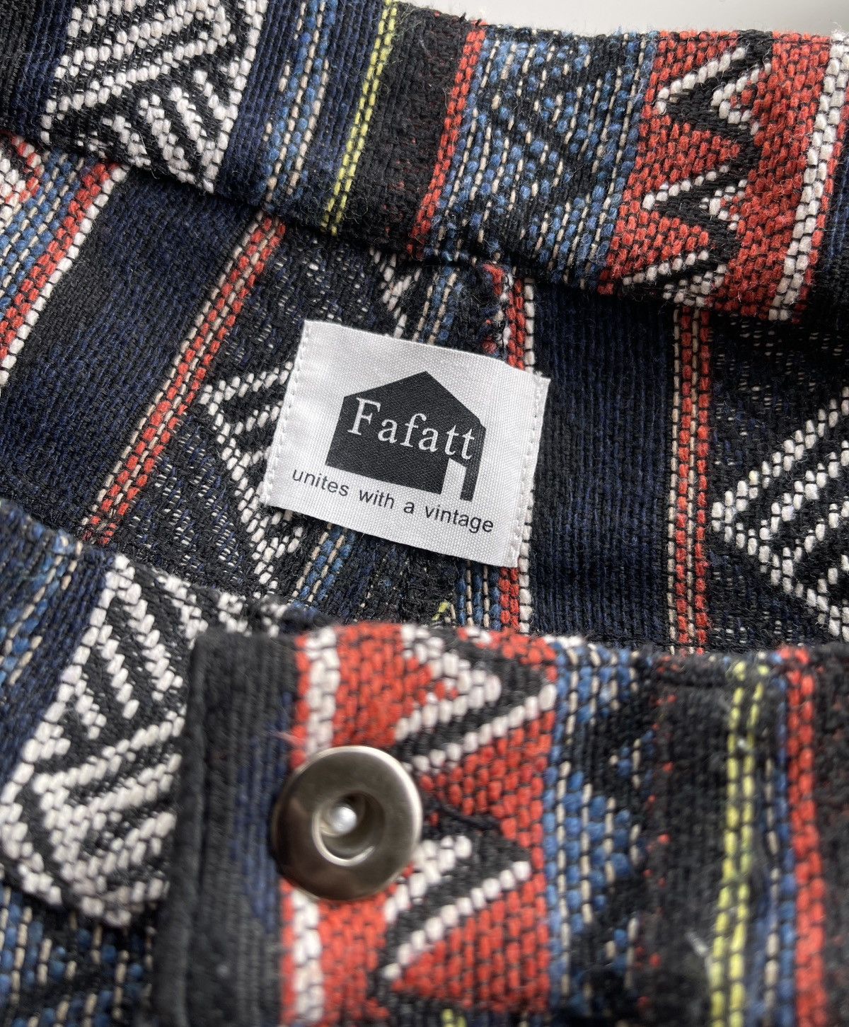 Vintage Vintage Fafatt Rockabilly Printed High Waist Pants Size 28" / US 6 / IT 42 - 9 Thumbnail