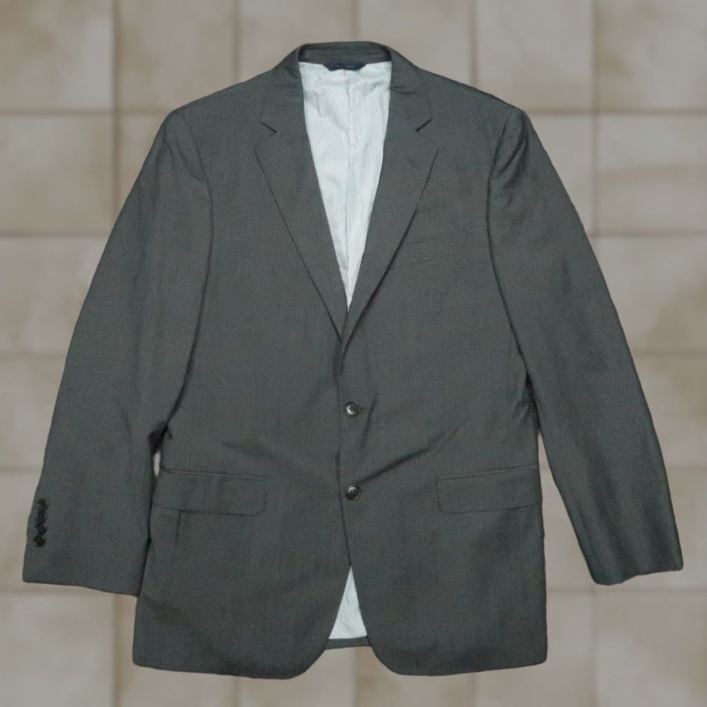 Brooks Brothers Brooks Brothers Blazer Mens 40R Gray Explorer Madison Fit Wool Sport Coat Size 40R - 1 Thumbnail