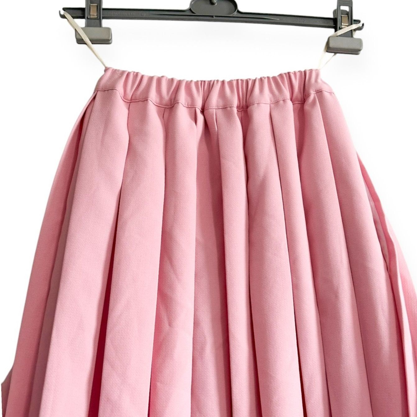 Plan C Plan C Pleated Midi Skirt, Double Active, Pink, Size 36IT/XS Size 25" / US 0 / IT 36 - 11 Thumbnail