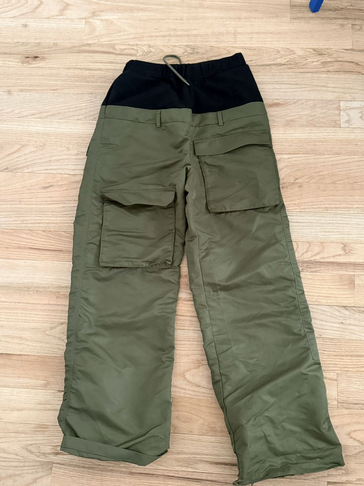 SPENCER BADU Green cargo pants Size US 32 / EU 48 - 2 Thumbnail