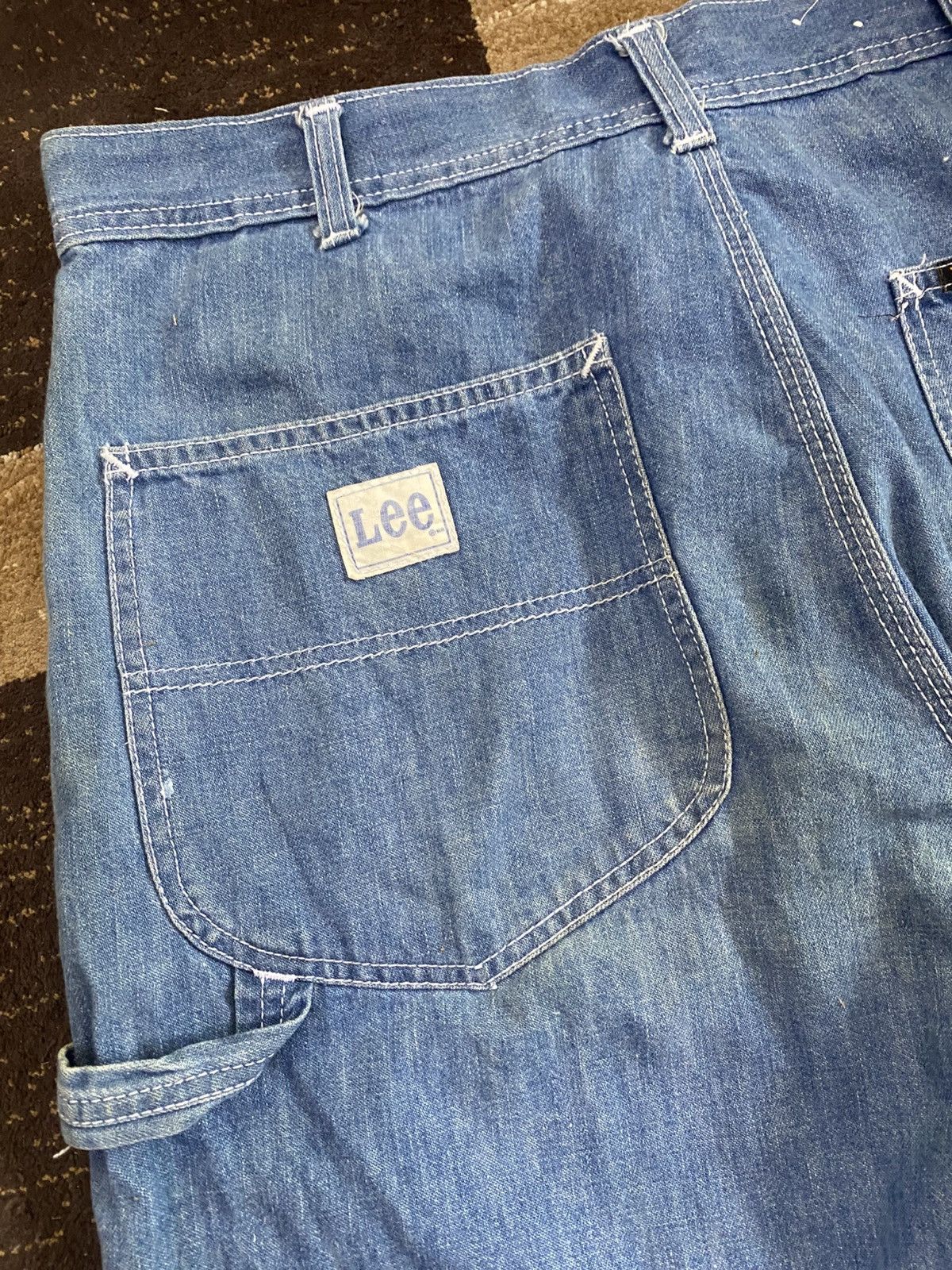If Six Was Nine × Lee × Vintage Vintage Lee Paint Splatter Carpenter Denim Size US 34 / EU 50 - 11 Thumbnail