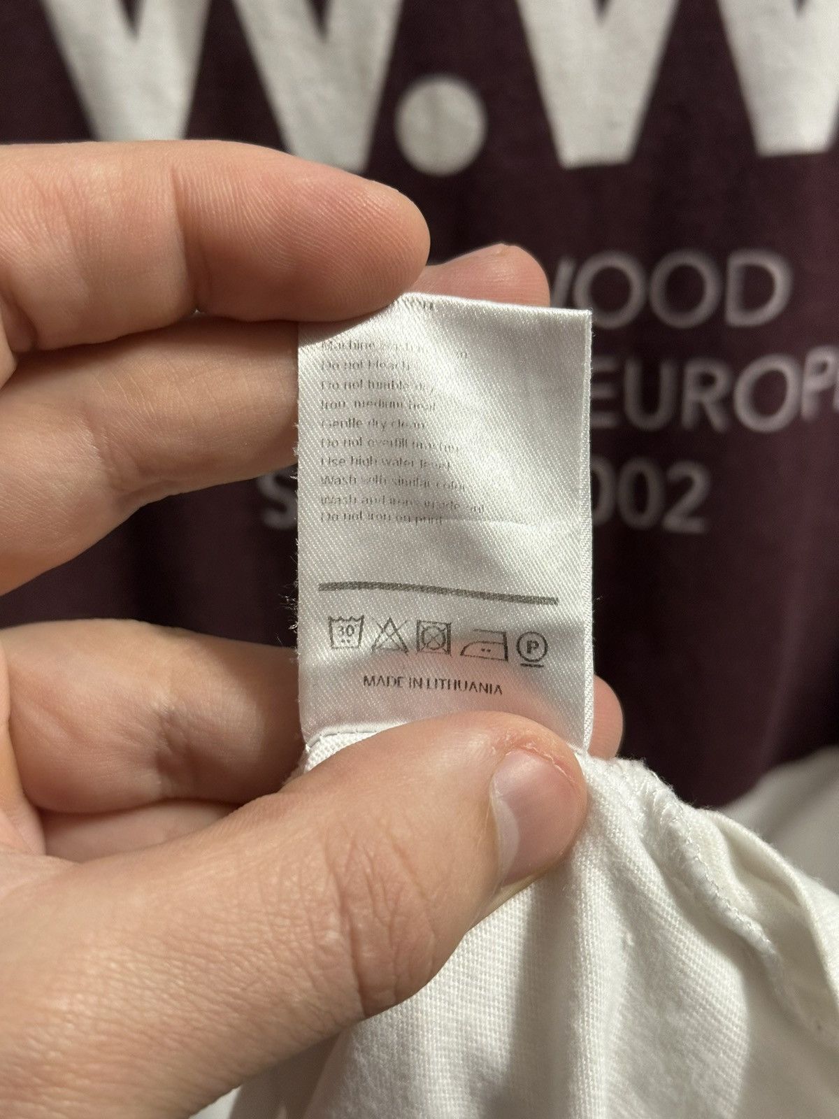 Wood Wood Rare Luxury T-Shirt Wood Wood Norrebro, Europe 2002 Size US S / EU 44-46 / 1 - 8 Thumbnail