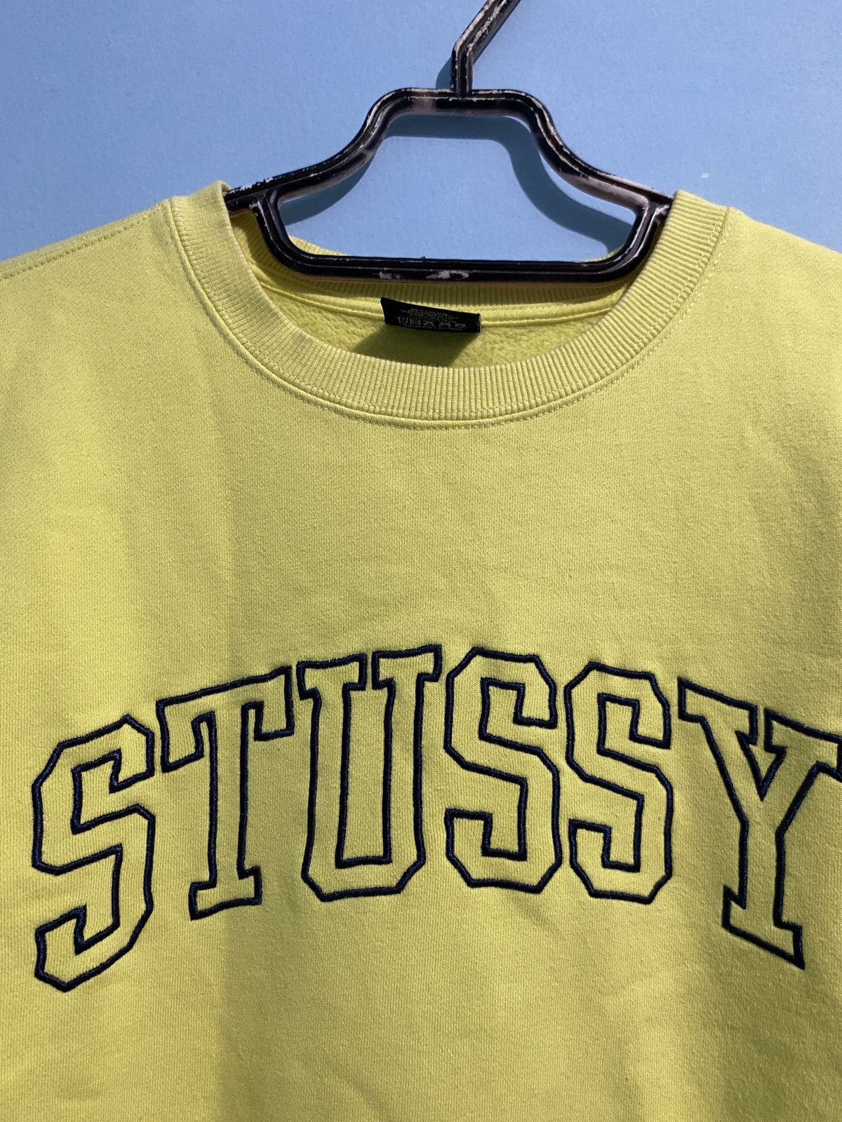 Stussy Vintage Stussy Spellout Boxy Sweatshirt Size US S / EU 44-46 / 1 - 2 Thumbnail
