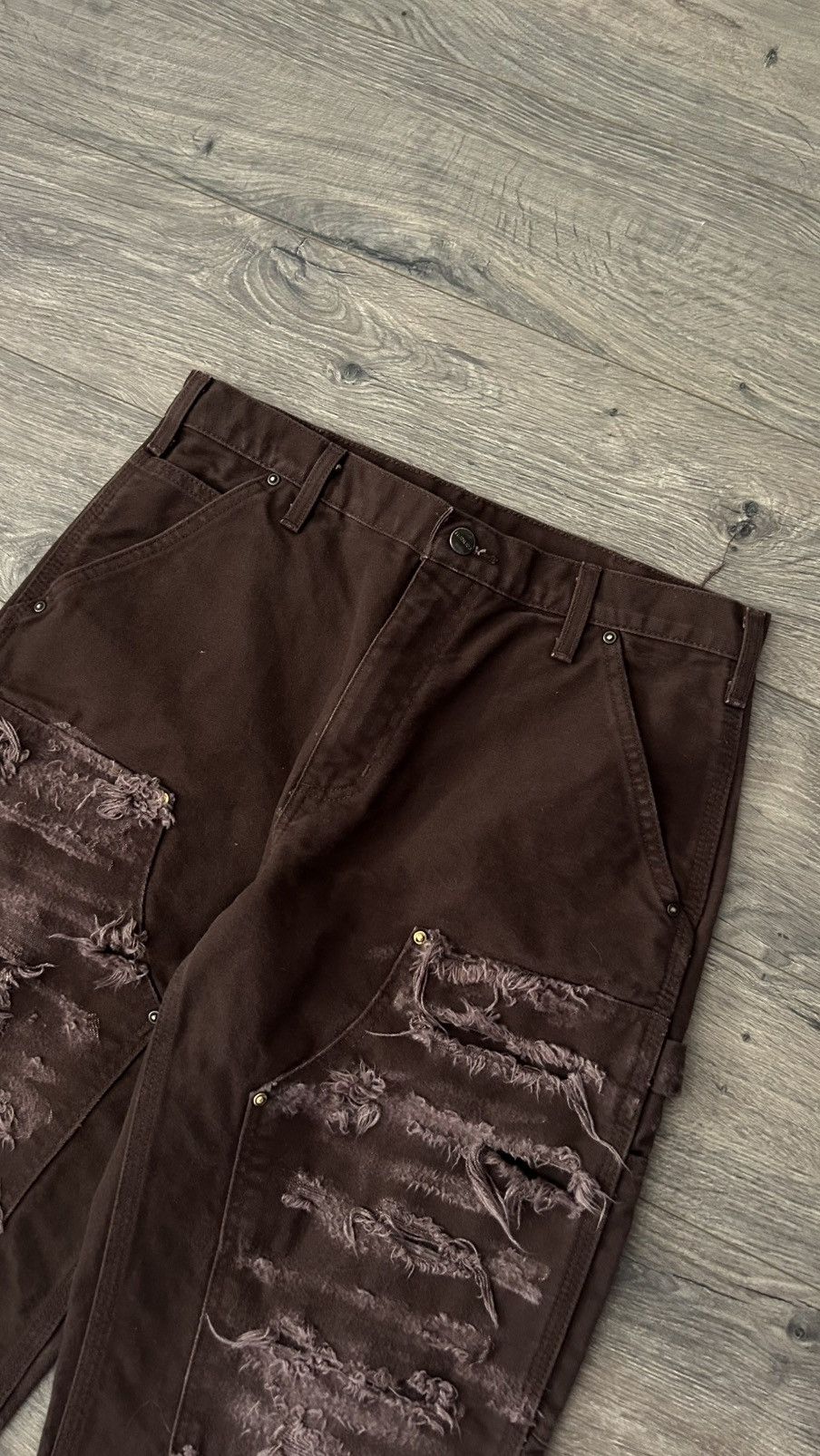 Carhartt Carhartt Brown Double Knees Size US 32 / EU 48 - 6 Thumbnail