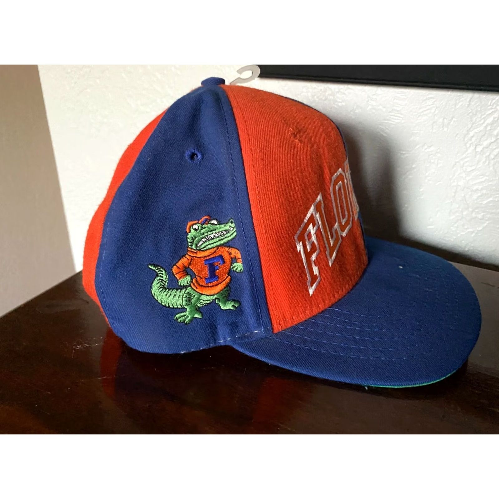 NCAA VTG Florida Gators Snapback Cap Pinwheel 90s Made USA Hat NCAA Adjustable Baseball Multicolor Size ONE SIZE - 3 Thumbnail