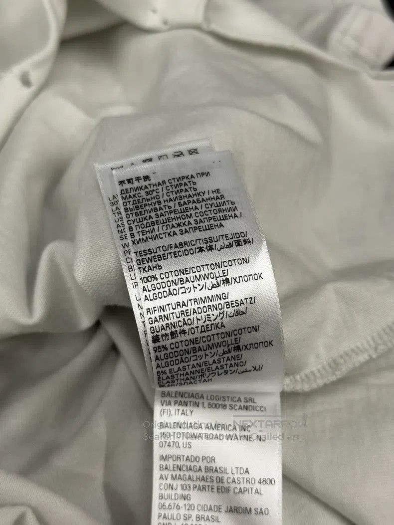 Balenciaga Balenciaga Letter short-sleeved shirt Size US S / EU 44-46 / 1 - 7 Thumbnail