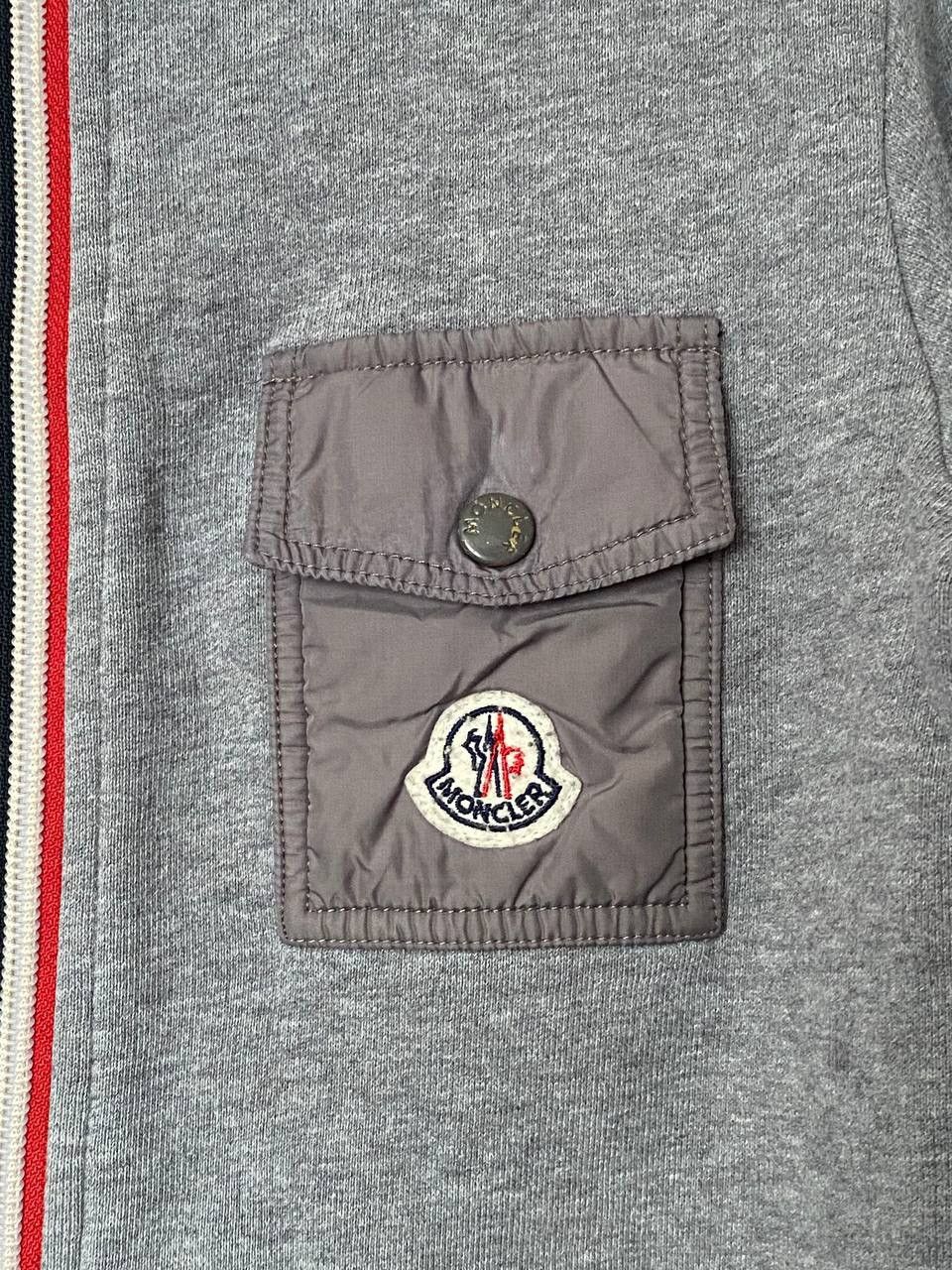 Moncler 🔥 Moncler Nylon Pocket Zip Up Hoodie Size US XXS / EU 40 - 2 Thumbnail