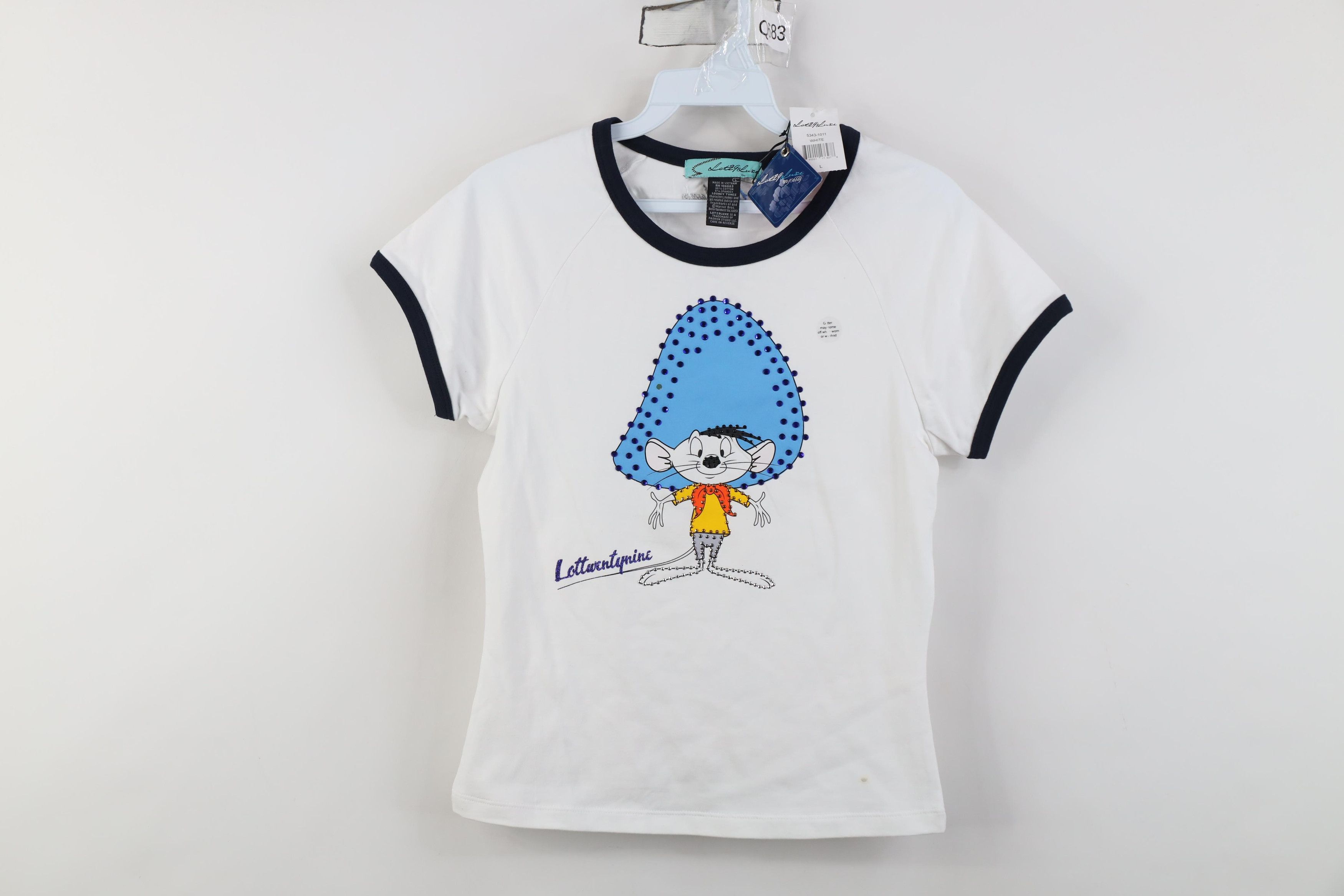 Vintage Deadstock Vintage Lot 29 Looney Tunes Gonzales T-Shirt Size L / US 10 / IT 46 - 1 Thumbnail
