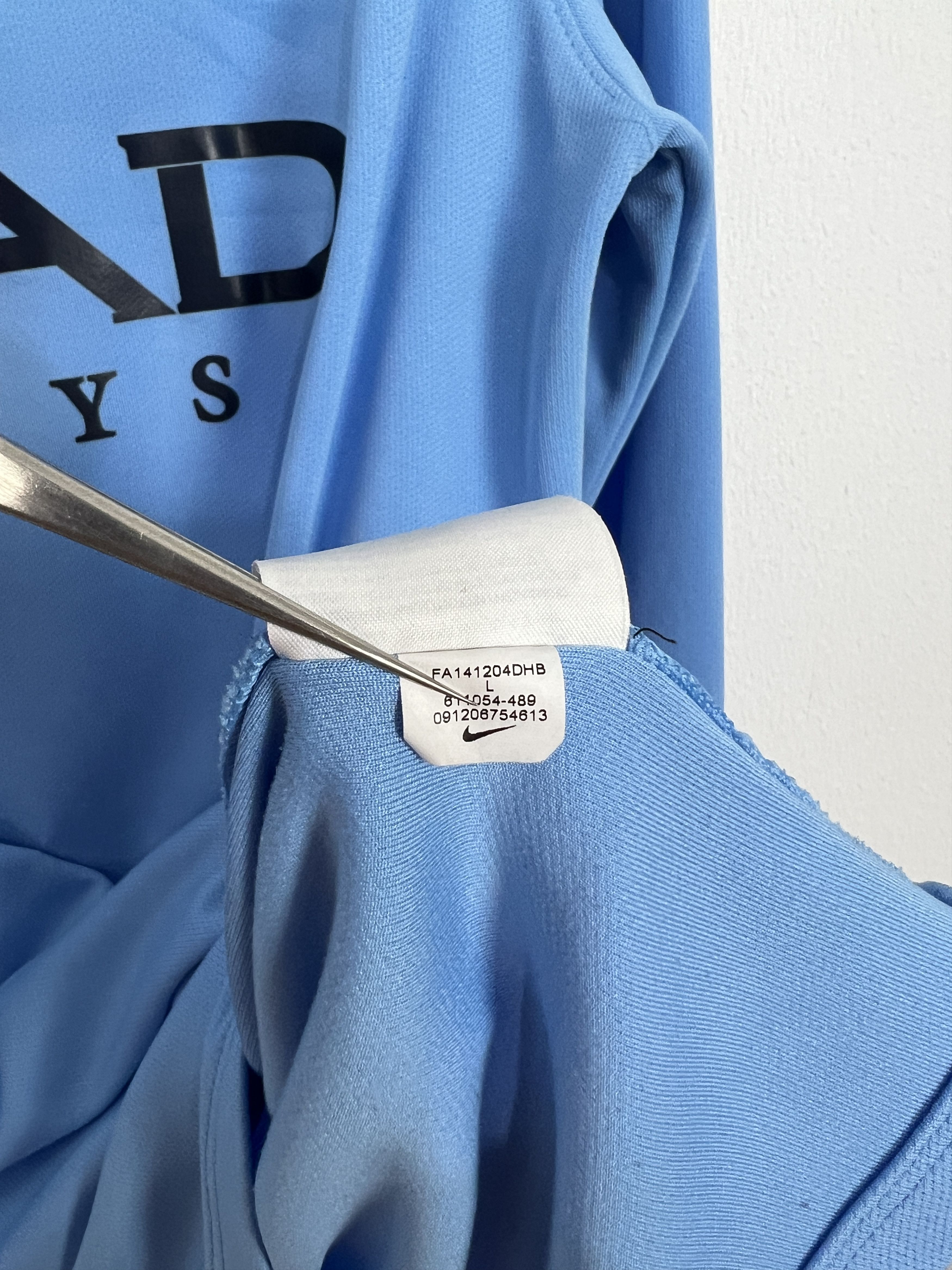 Nike Manchester City Home football shirt 2014 Soccer Nike Size US L / EU 52-54 / 3 - 13 Thumbnail