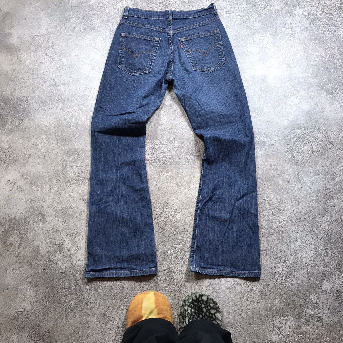 Vintage Vintage 90s Levis Distressed Baggy Jeans Thrashed Grunge 28 Size 28" / US 6 / IT 42 - 2 Thumbnail