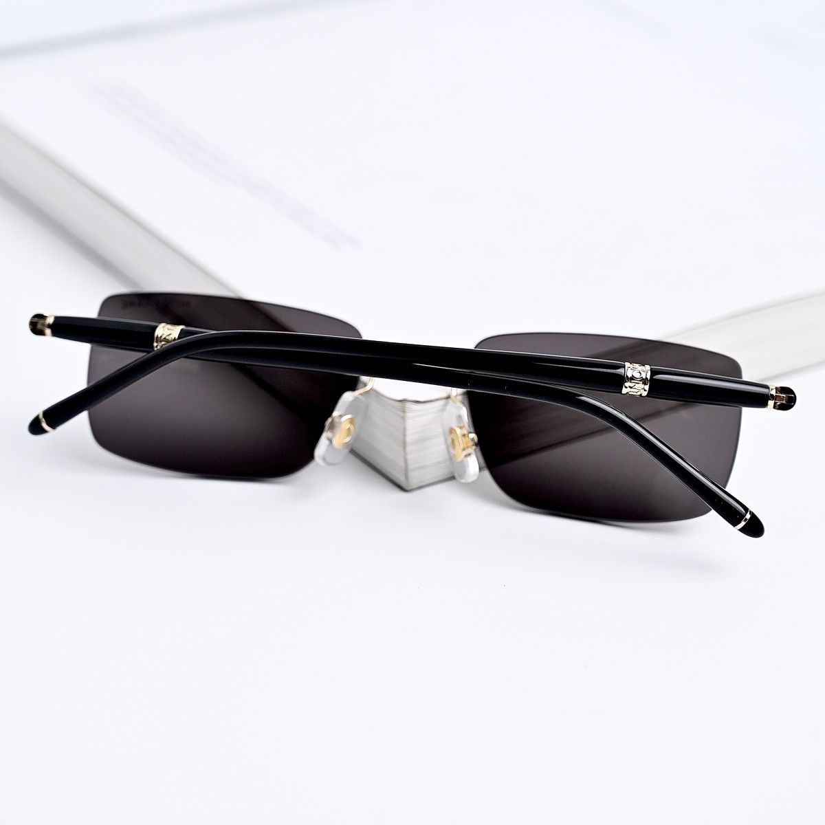Montblanc MONTBLANC MB0344S SUNGLASSES Size ONE SIZE - 11 Thumbnail