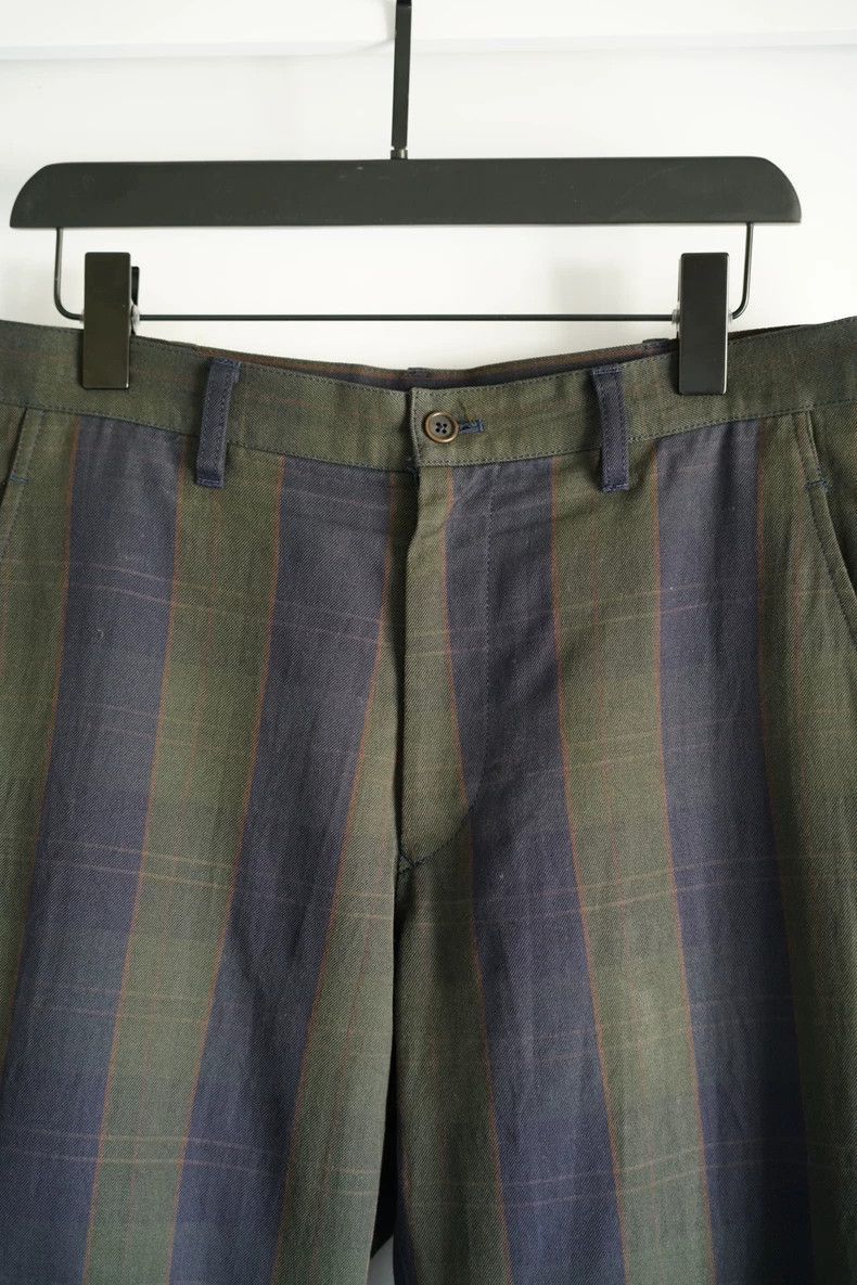 Yohji Yamamoto Yohji Yamamoto Yohji Yamamoto Wool Checkered Trousers 2012 Size US 36 / EU 52 - 3 Thumbnail
