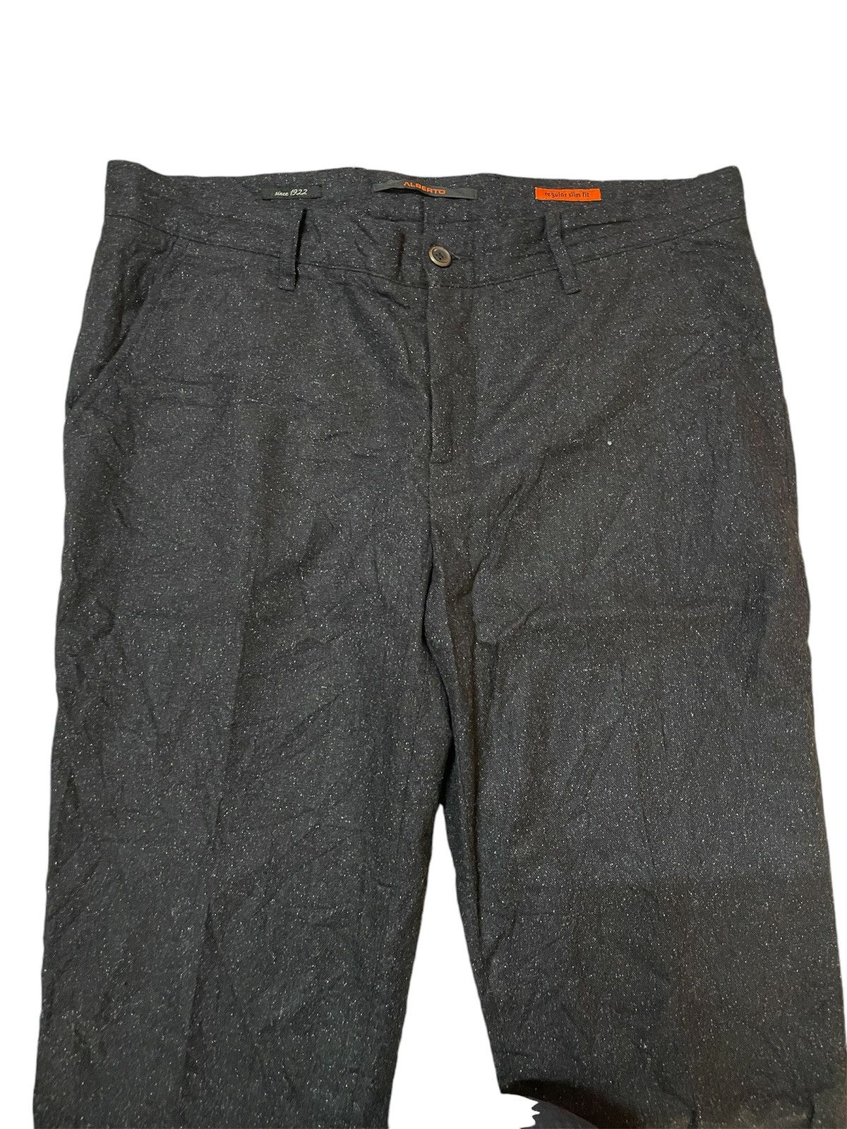 Alberto Germany Designer Alberto Regular Slim Fit Wool/silk/ Casual Size US 35 - 5 Thumbnail