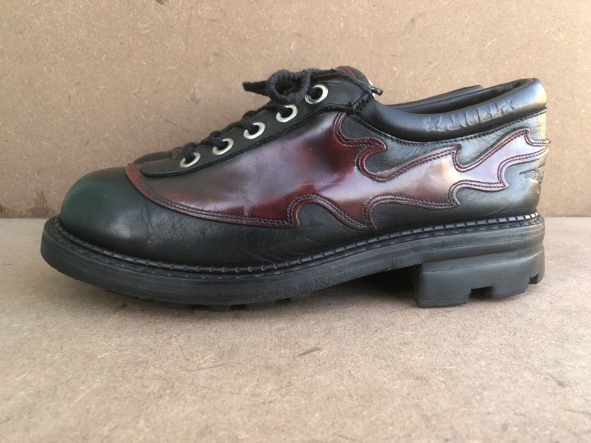 John Fluevog John Fluvog Black calfskin Leather lace up shoes size 42 Size US 8 / EU 41 - 4 Thumbnail