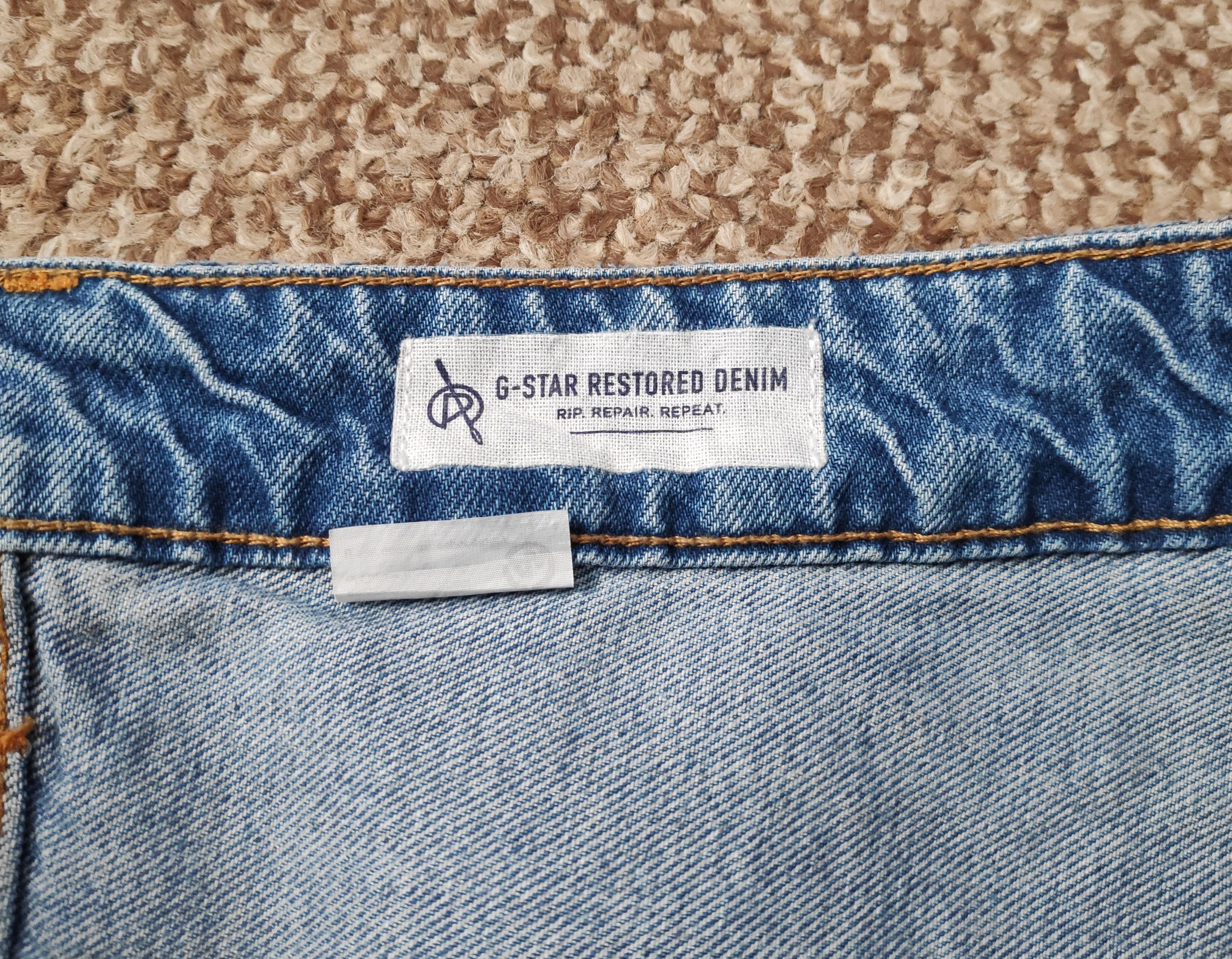 G-Star G-Star Raw Restored Arc 3D Relaxed Tapered Denim Jeans Size US 35 - 11 Thumbnail