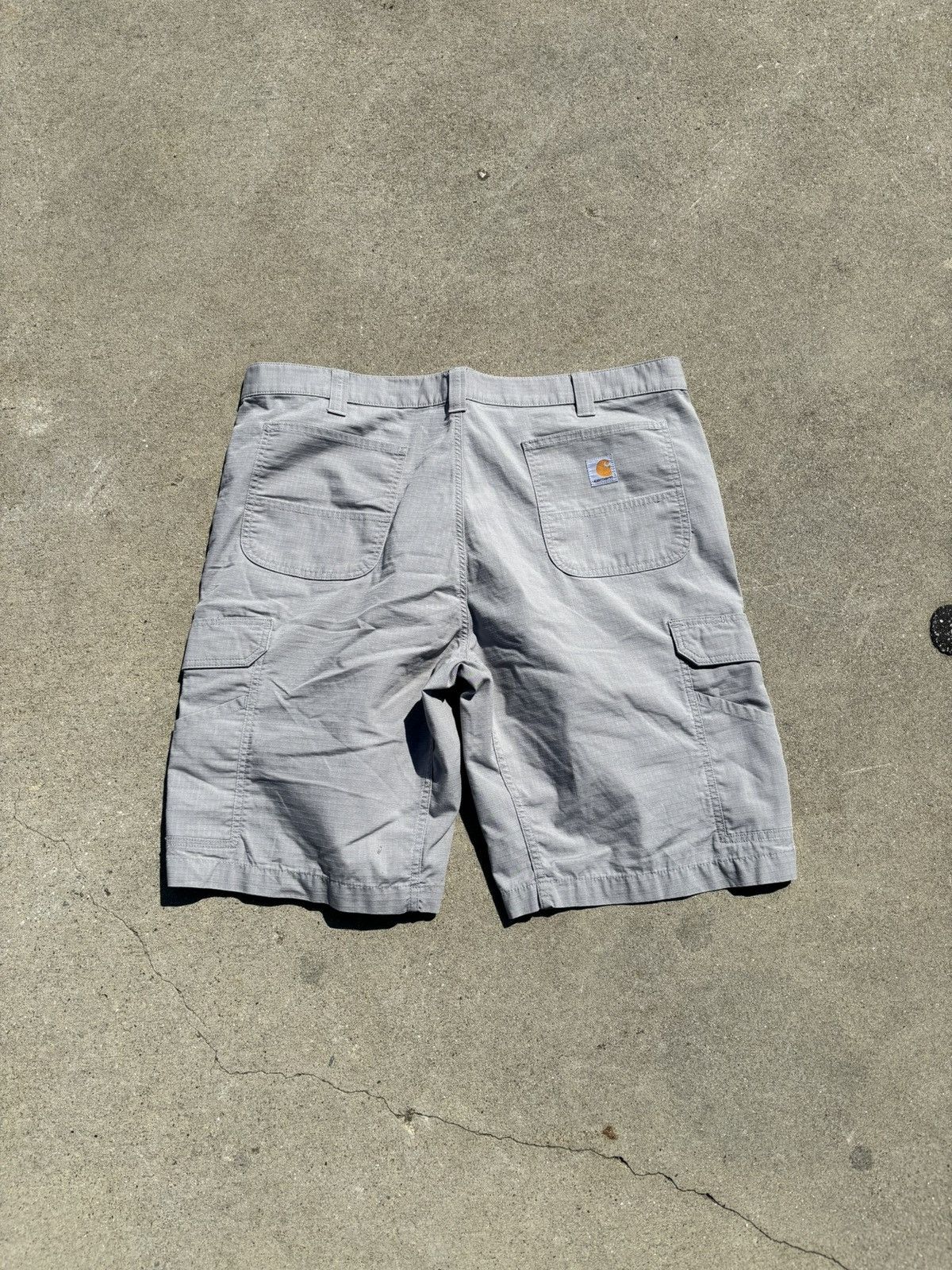 Carhartt Grey carhartt camo cargo shorts Size US 42 / EU 58 - 2 Thumbnail