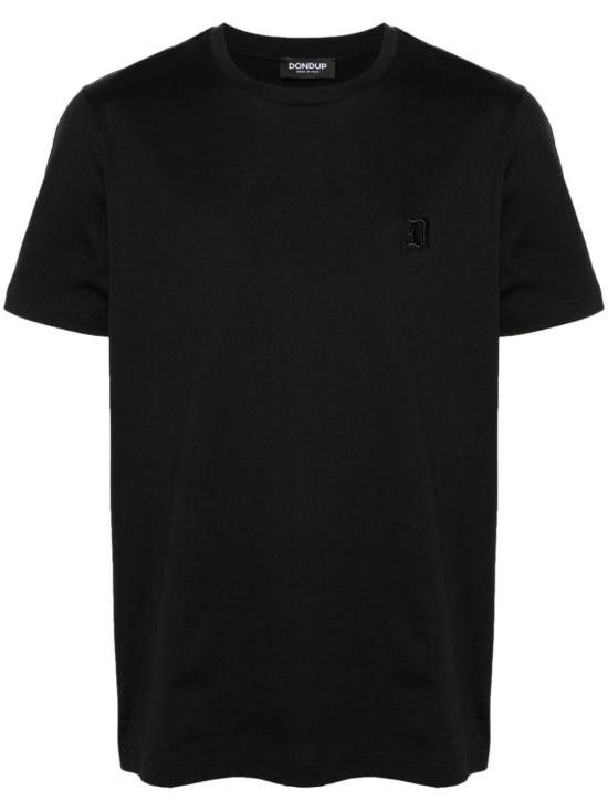 Dondup DONDUP Men T-Shirts US198 JF0271UFS6999 Black Size US M / EU 48-50 / 2 - 1 Thumbnail