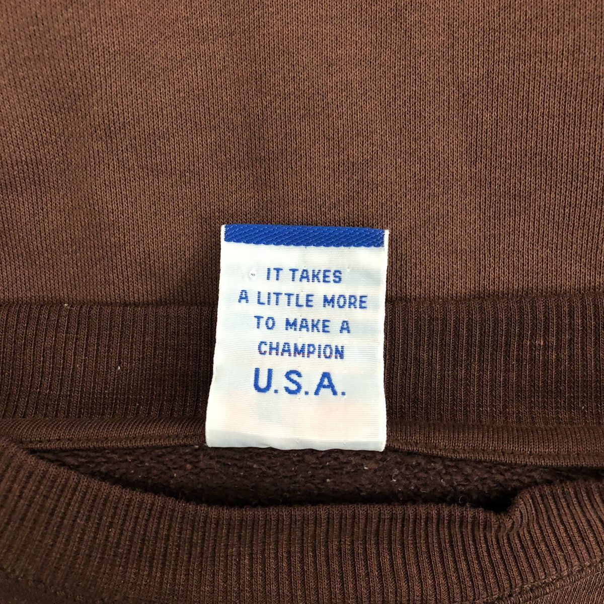 Champion CHAMPION Nice Brown Crewneck Sweatshirt Size US M / EU 48-50 / 2 - 6 Thumbnail