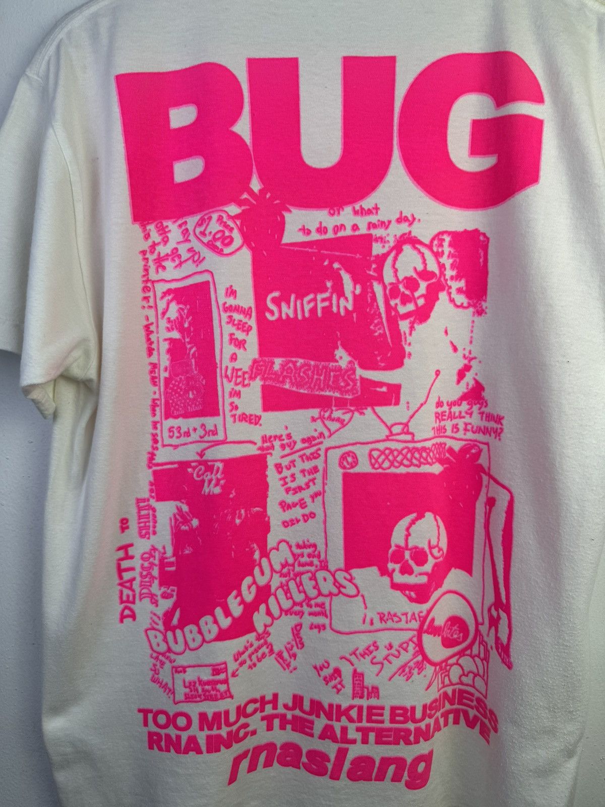 Japanese Brand vintage RNA Inc. The Bubble Gum Killer Bug Anarchic T-shirt Size US M / EU 48-50 / 2 - 8 Thumbnail