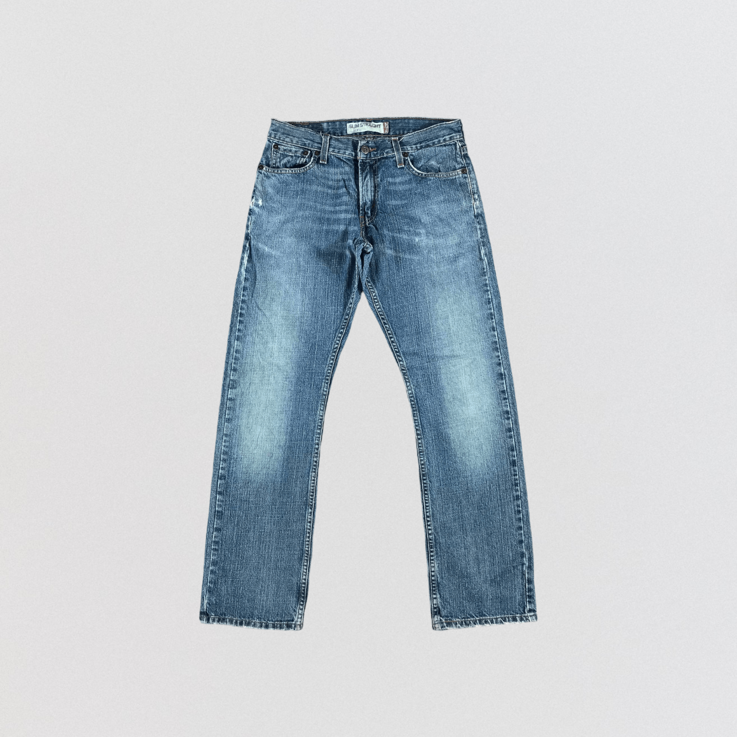 image of Blue Wash Levis 514 Jeans-Jm3137, Men's