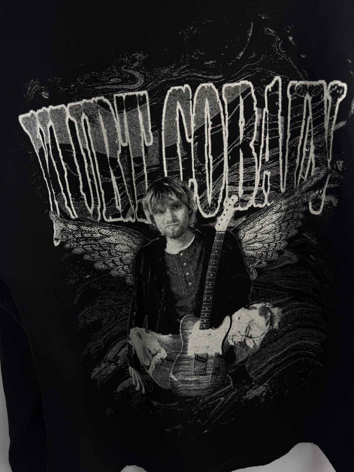 Nirvana 🇺🇸 Vintage 90s Kurt Cobain Nirvana Hoodie Rare Retro Size US L / EU 52-54 / 3 - 10 Thumbnail