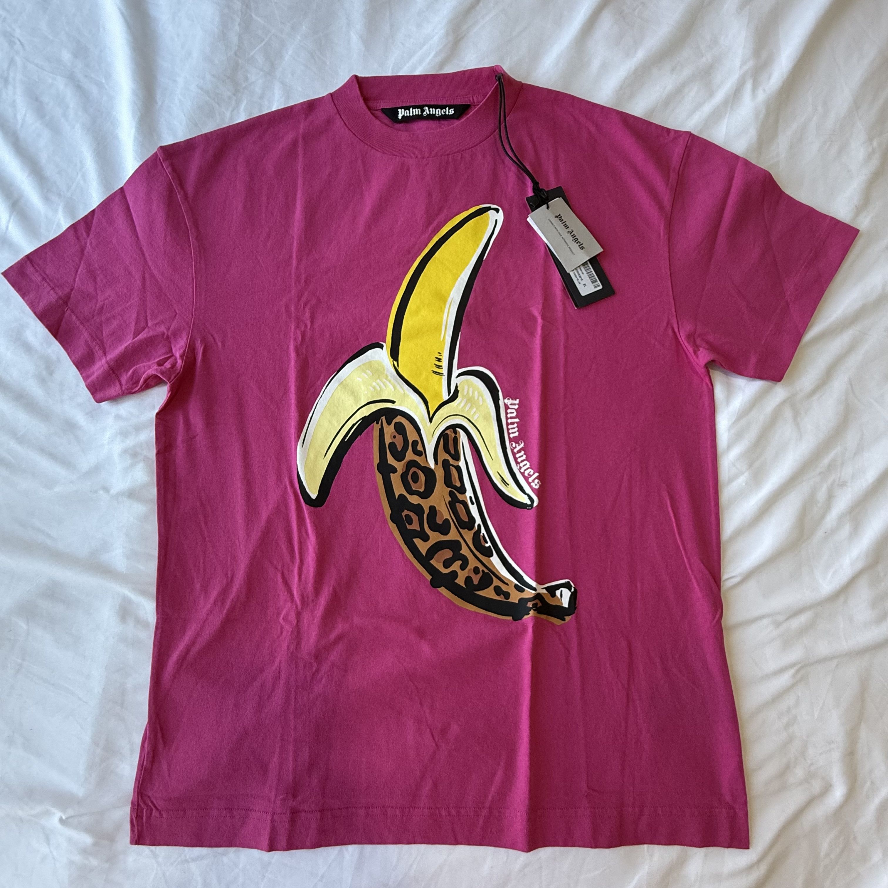 Palm Angels Palm Angels Banana Classic T-shirt Size US XL / EU 56 / 4 - 1 Thumbnail