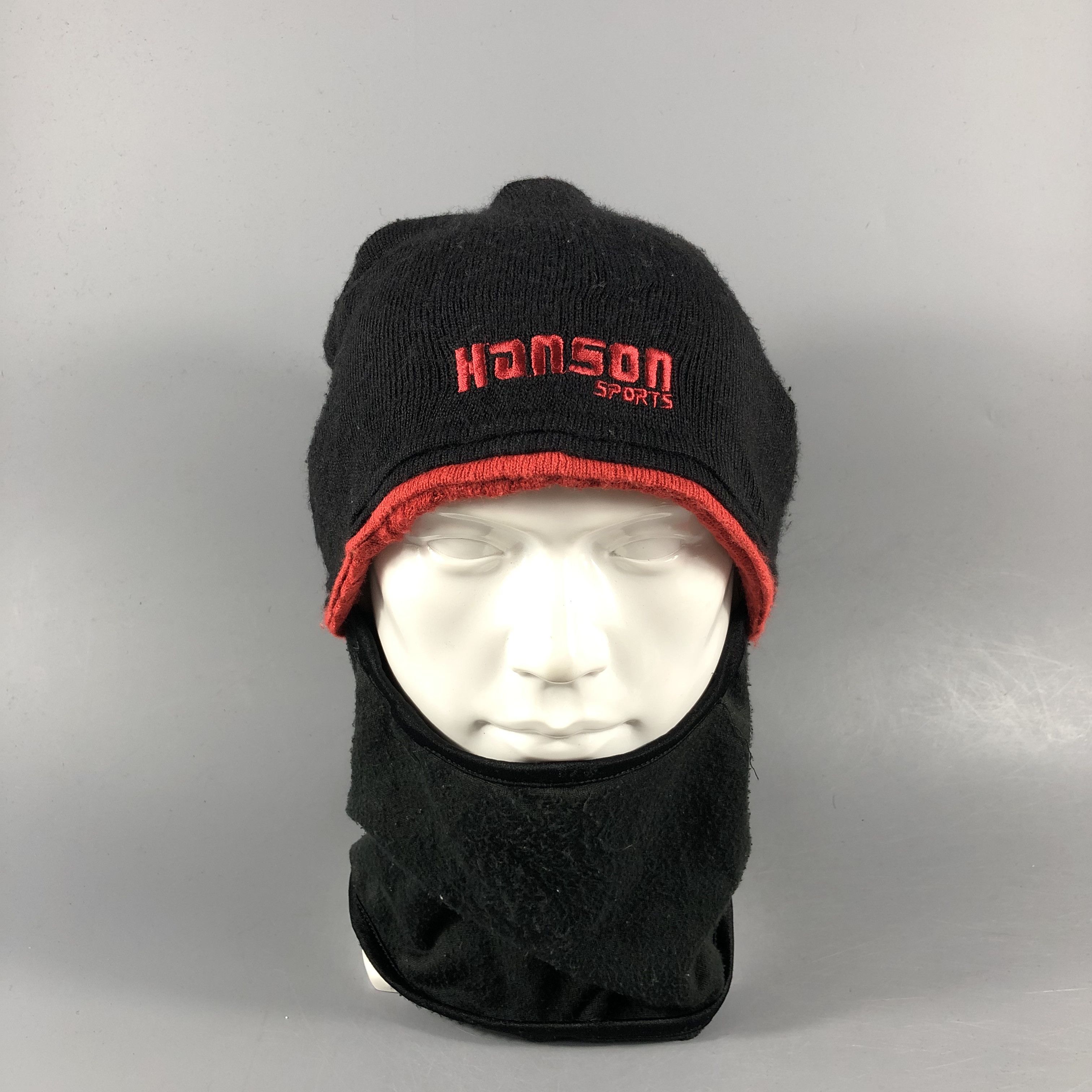 Vintage Hanson Ski Mask Beanie Snowcap Snow Hat B979 Size ONE SIZE - 1 Thumbnail