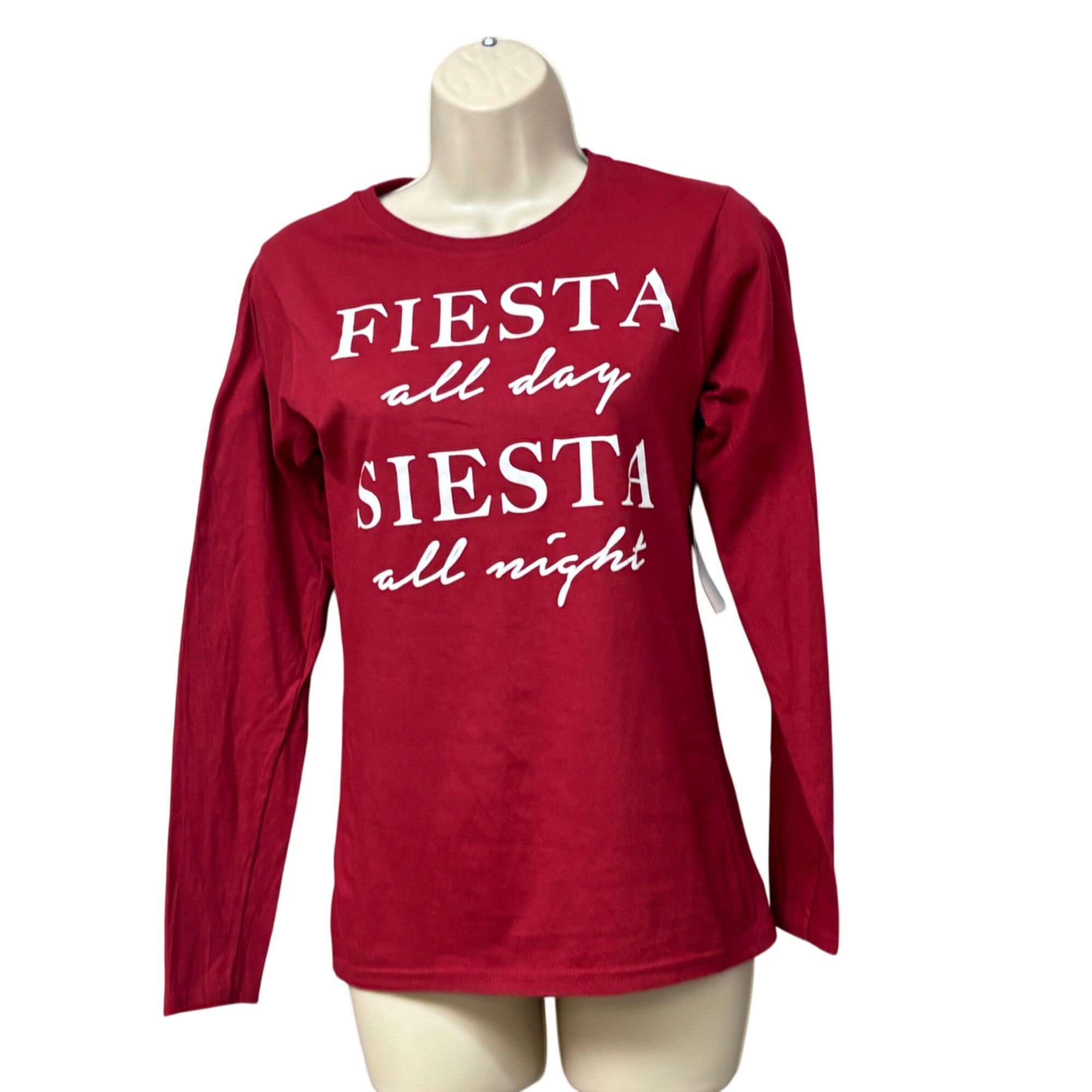 Other Freeze Inc. Junior’s Graphic Long Sleeve Shirt, Independence Size XS / US 0-2 / IT 36-38 - 6 Thumbnail