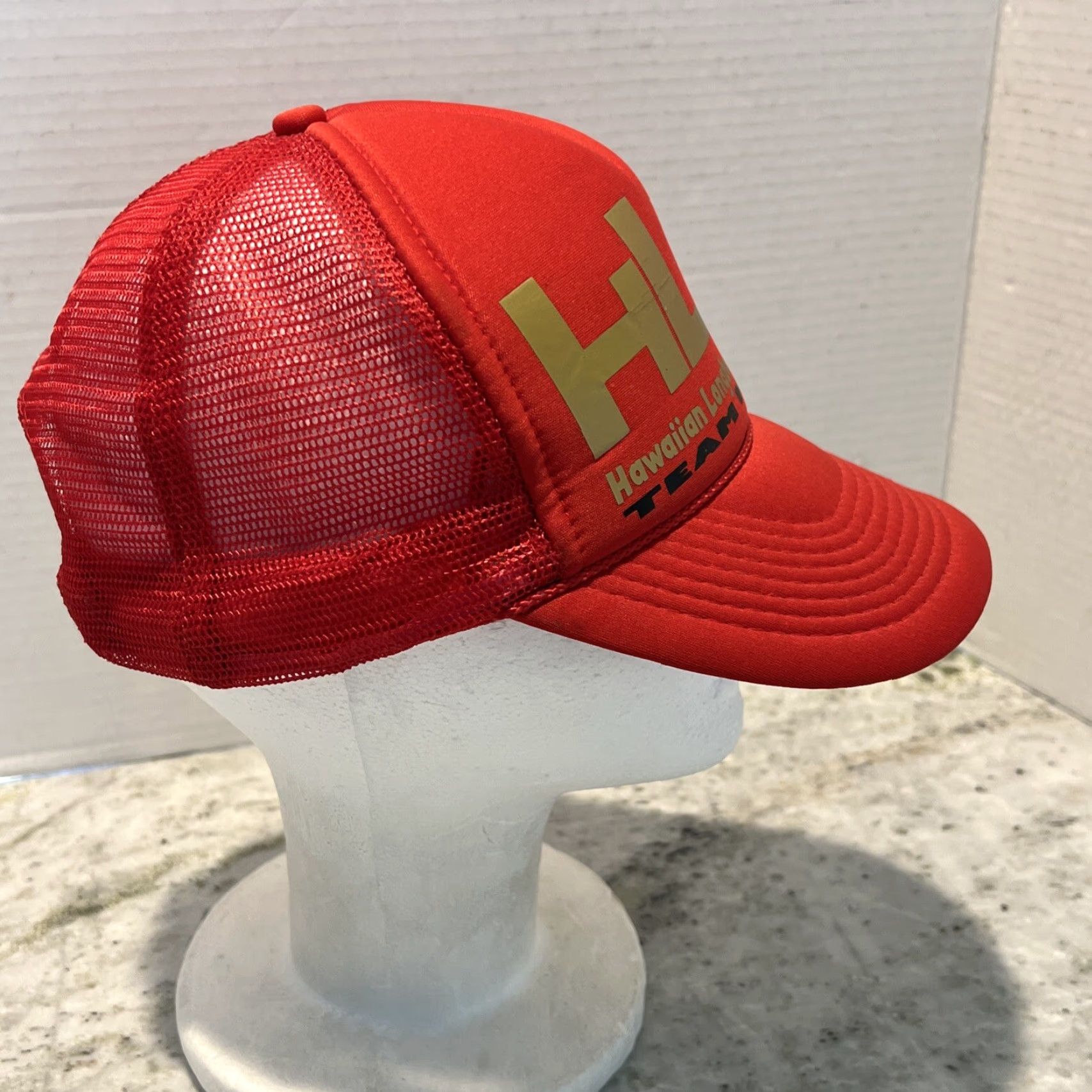 Vintage VINTAGE Nissun Hawaiian Snapback Hat Adjustable Red Surfer Girl Casual Mens Size ONE SIZE - 2 Thumbnail