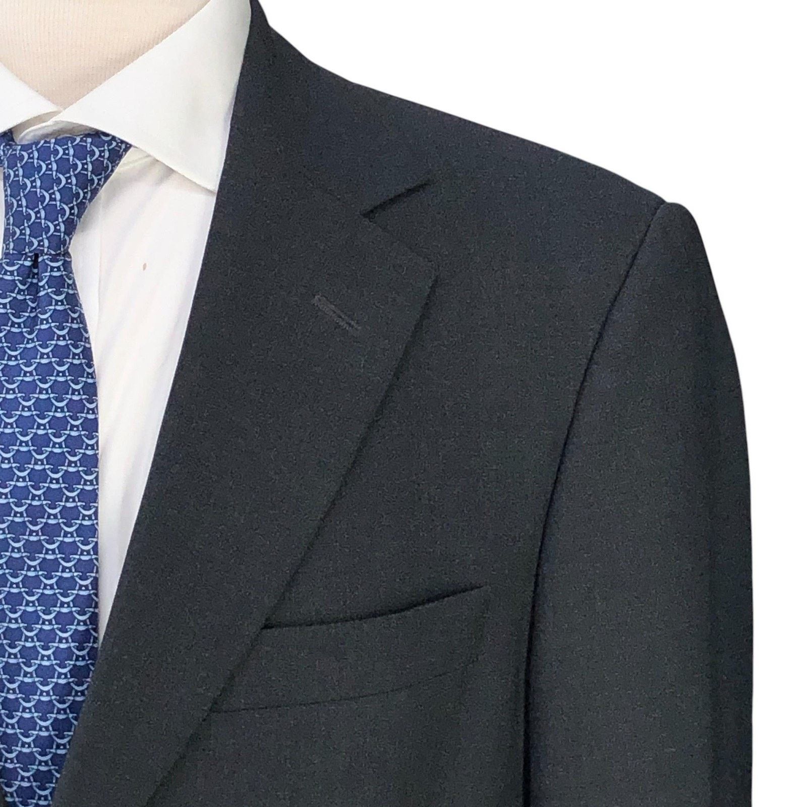 Brooks Brothers Brooks Brothers Sport Coat 38S Gray Stretch Wool Suit Jacket Size 38S - 4 Thumbnail