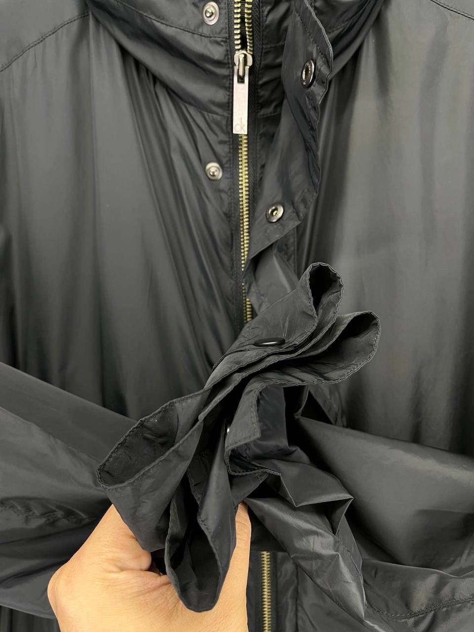 Calvin Klein Vintage Calvin Klein Black Zip Up Luxury Long Jacket Size US L / EU 52-54 / 3 - 13 Thumbnail