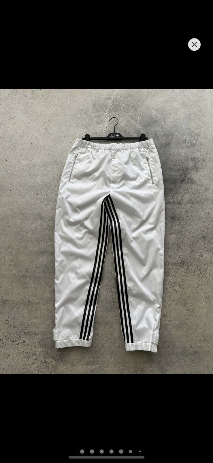 Adidas × Prada ADIDAS for PRADA RE-NYLON HOODED TRACK JACKET and 