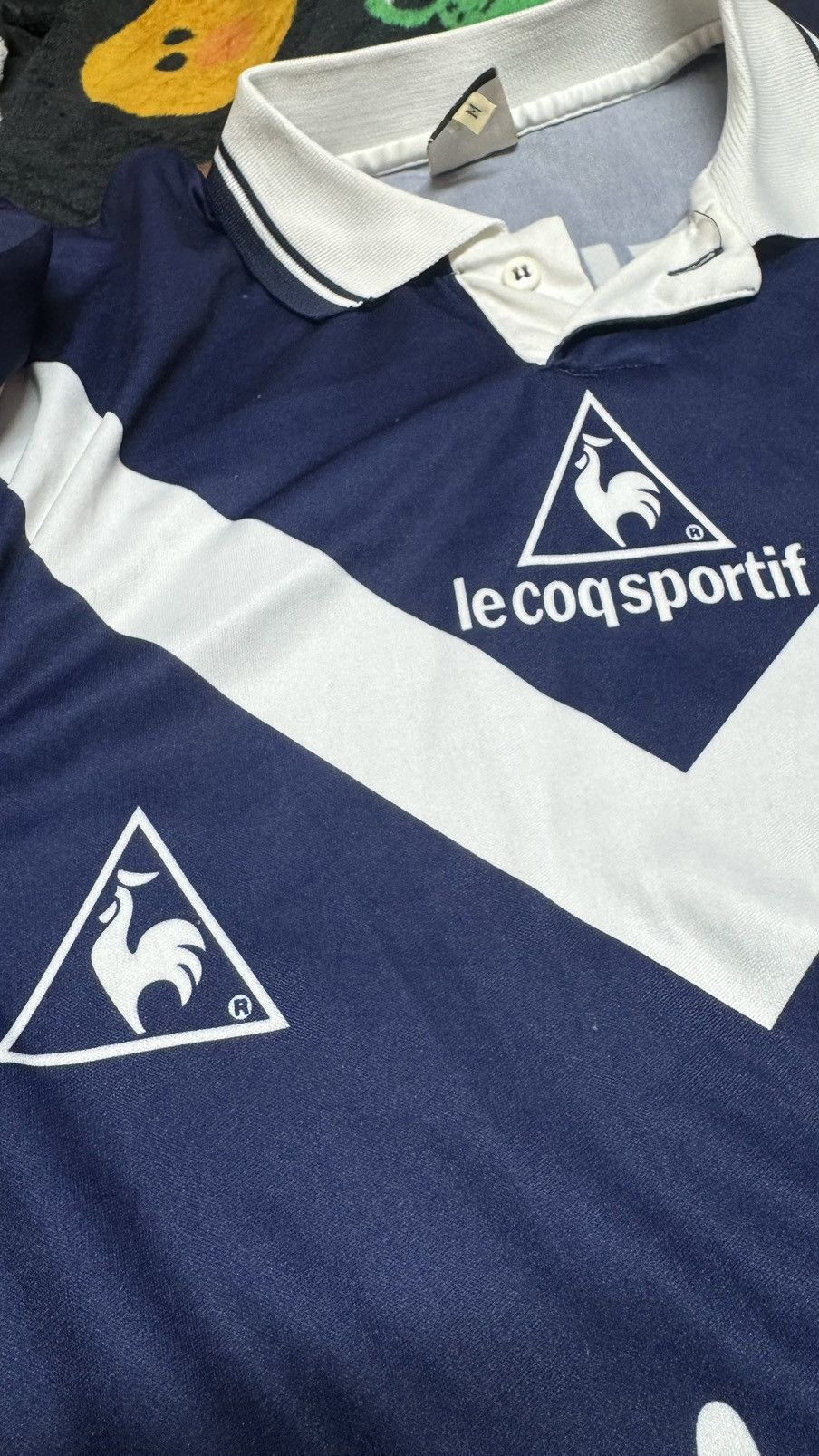 Le Coq Sportif Bordeaux 98/99 home shirt Size US M / EU 48-50 / 2 - 5 Thumbnail