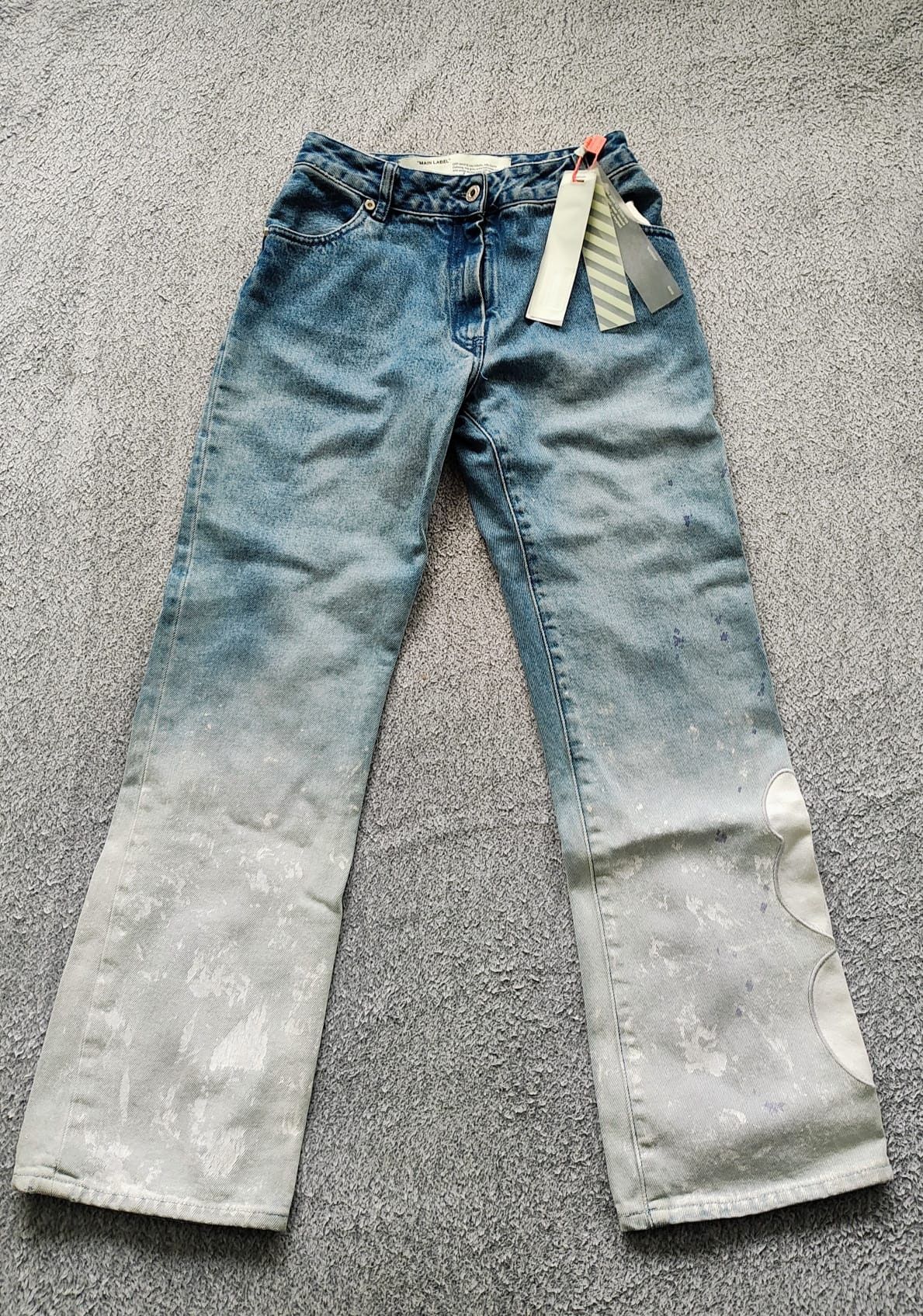 Off-White Spodnie off-white Size 24" / US 00 / IT 34 - 1 Thumbnail