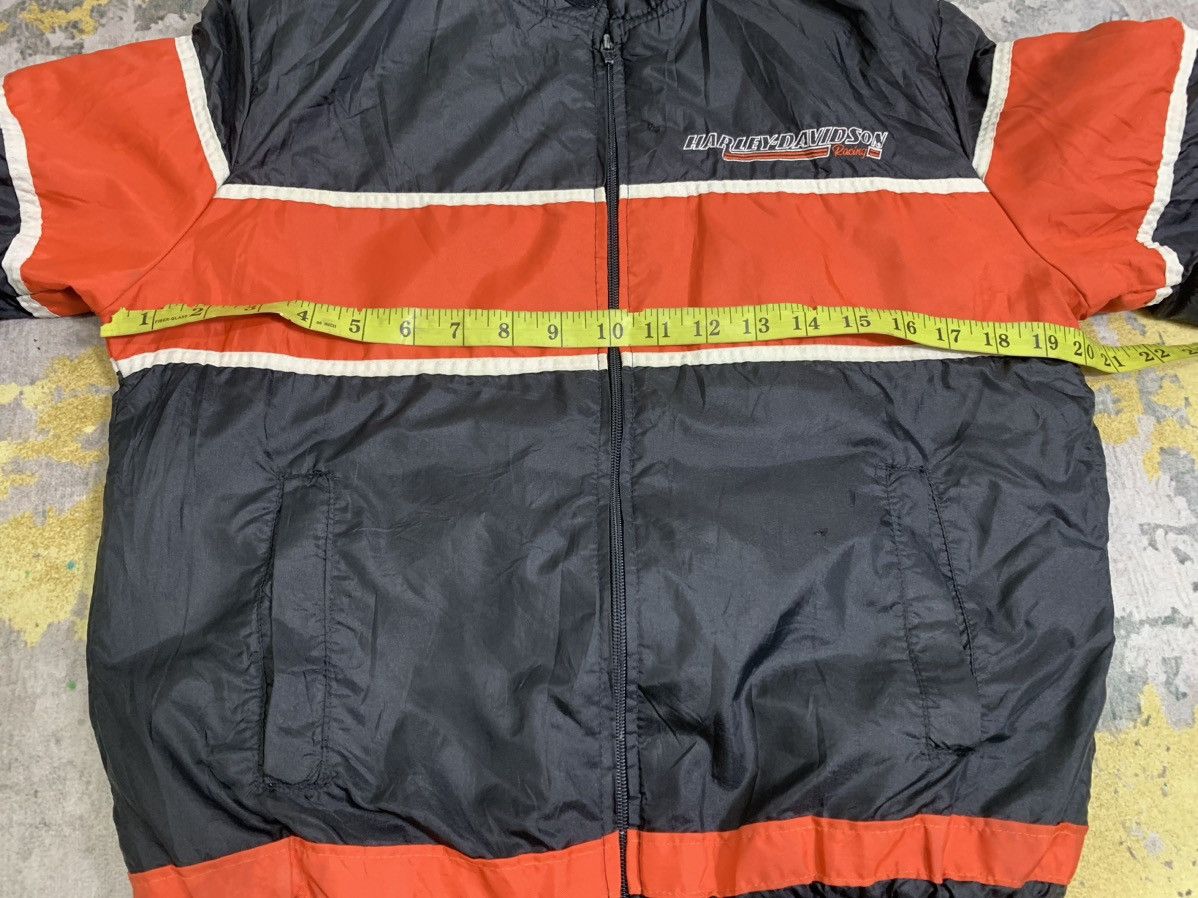 Harley Davidson Vintage 80s Harley Davidson Racing nylon jacket Size US S / EU 44-46 / 1 - 6 Thumbnail