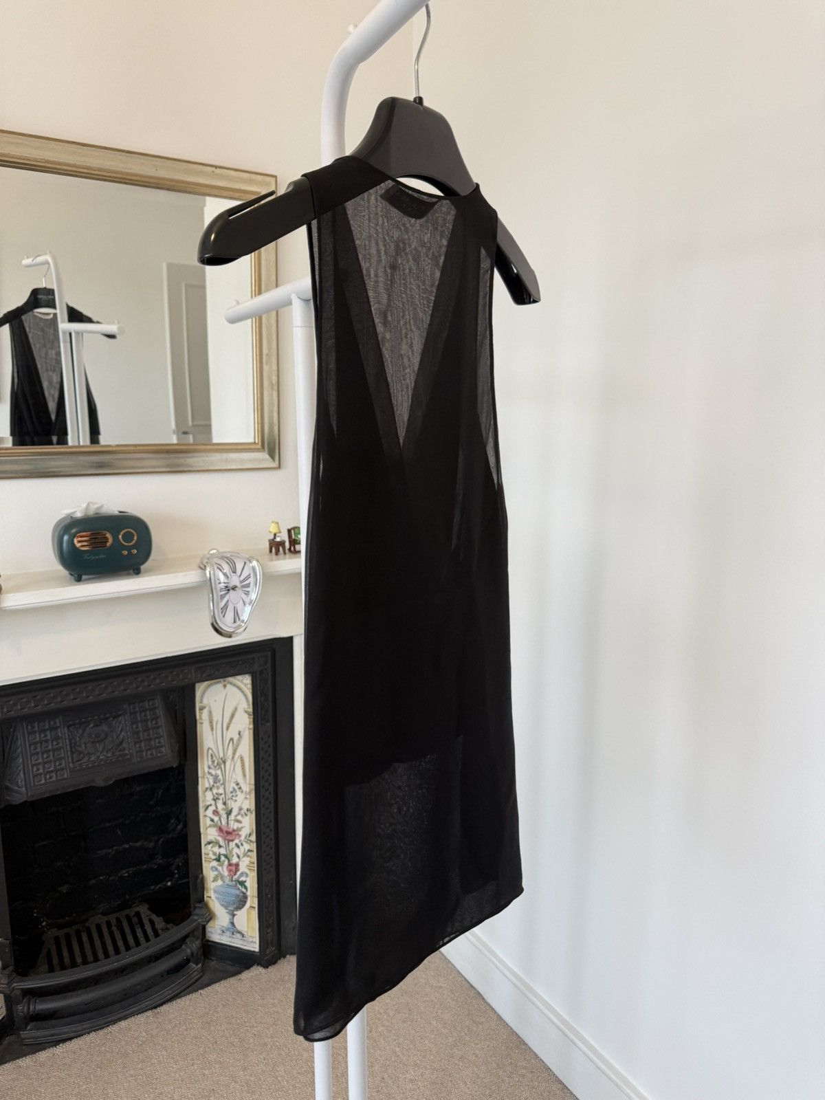 Saint Laurent Paris SS24 Saint Laurent Crossover Tank in Silk Muslin Size US XS / EU 42 / 0 - 9 Thumbnail