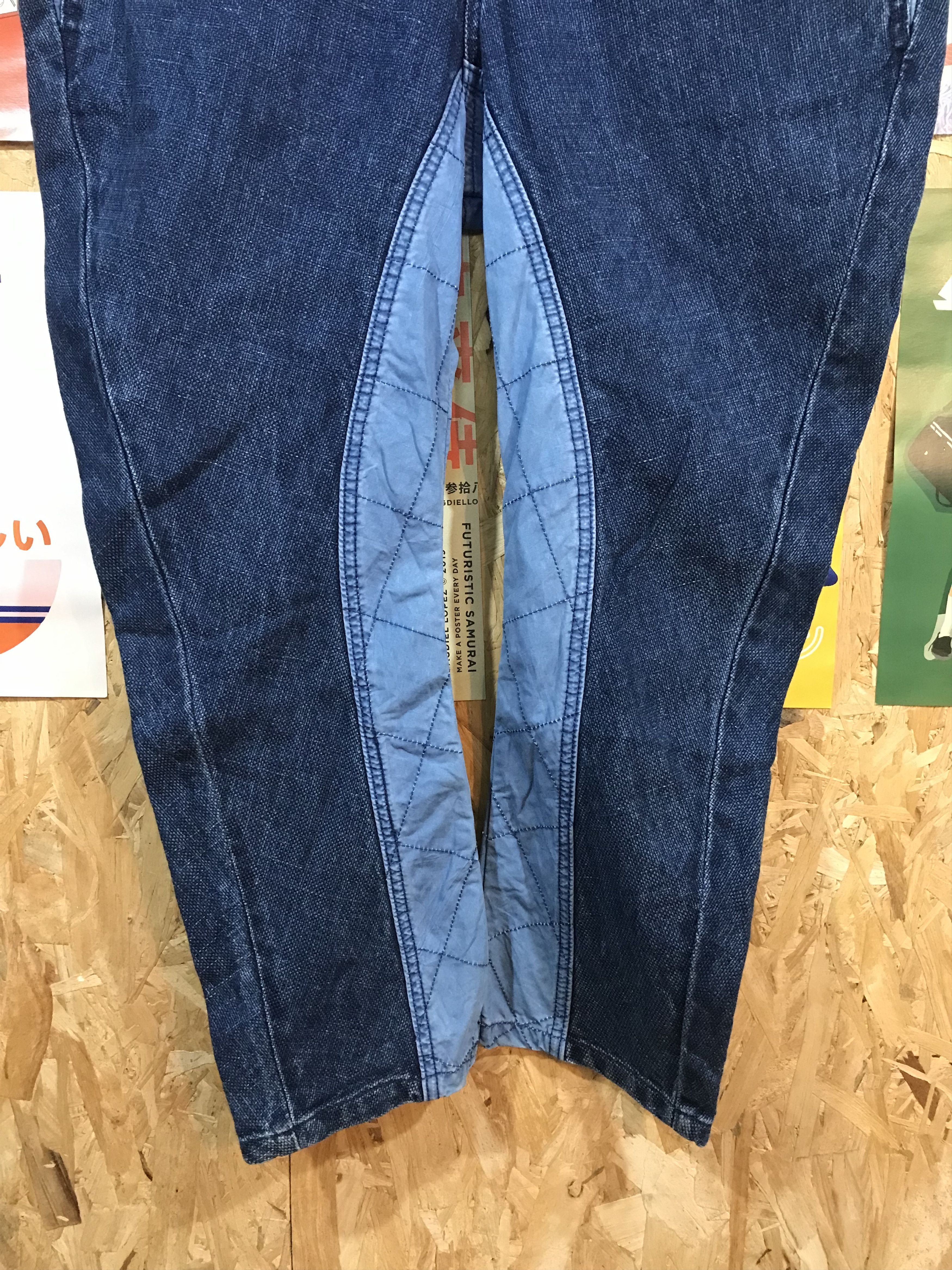 Ne-Net Nenet Patchwork Balloon Denim Jeans Size US 30 / EU 46 - 4 Thumbnail
