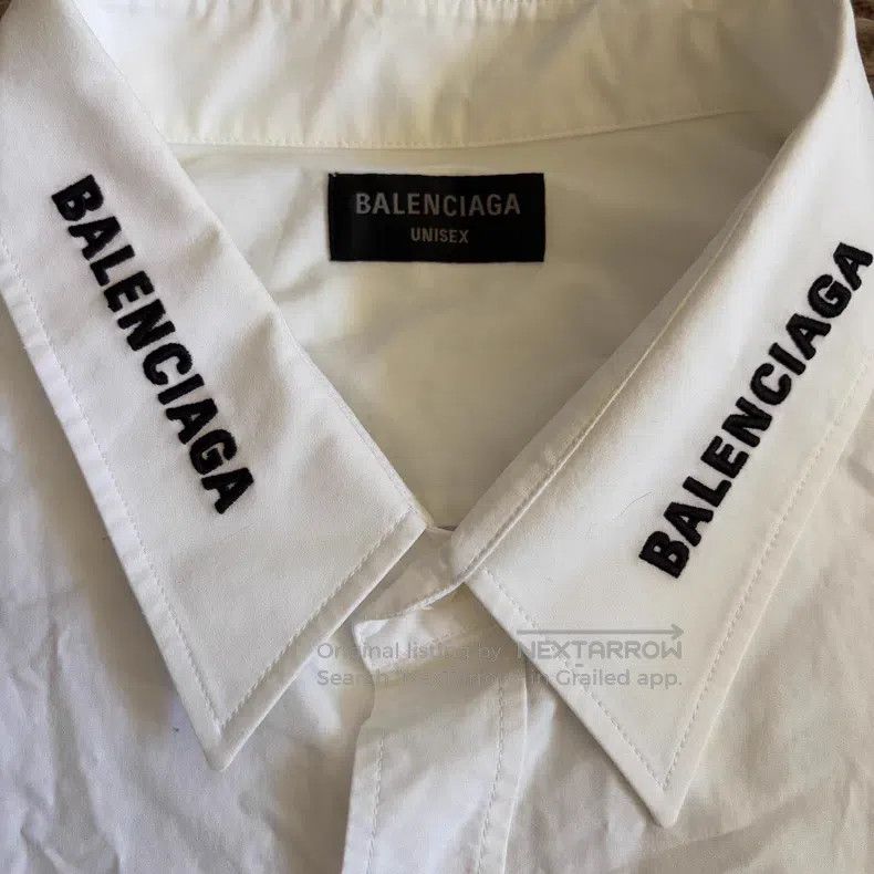 Balenciaga Balenciaga White Shirt Size US S / EU 44-46 / 1 - 3 Thumbnail