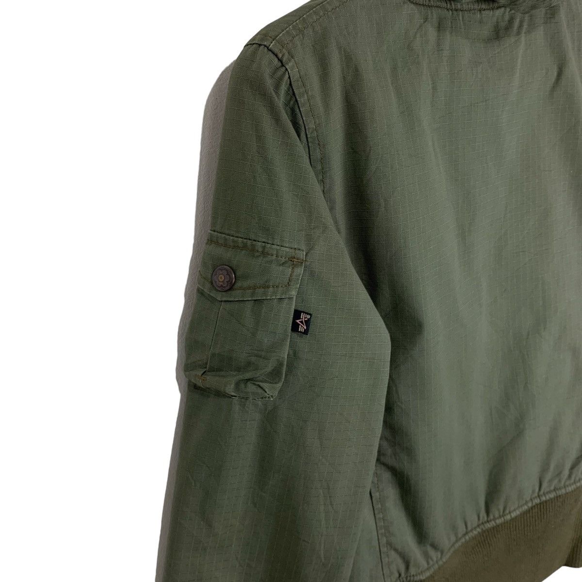 Alpha Industries × Vintage Vintage Alpha Industries Military Jacket Size M / US 6-8 / IT 42-44 - 5 Thumbnail