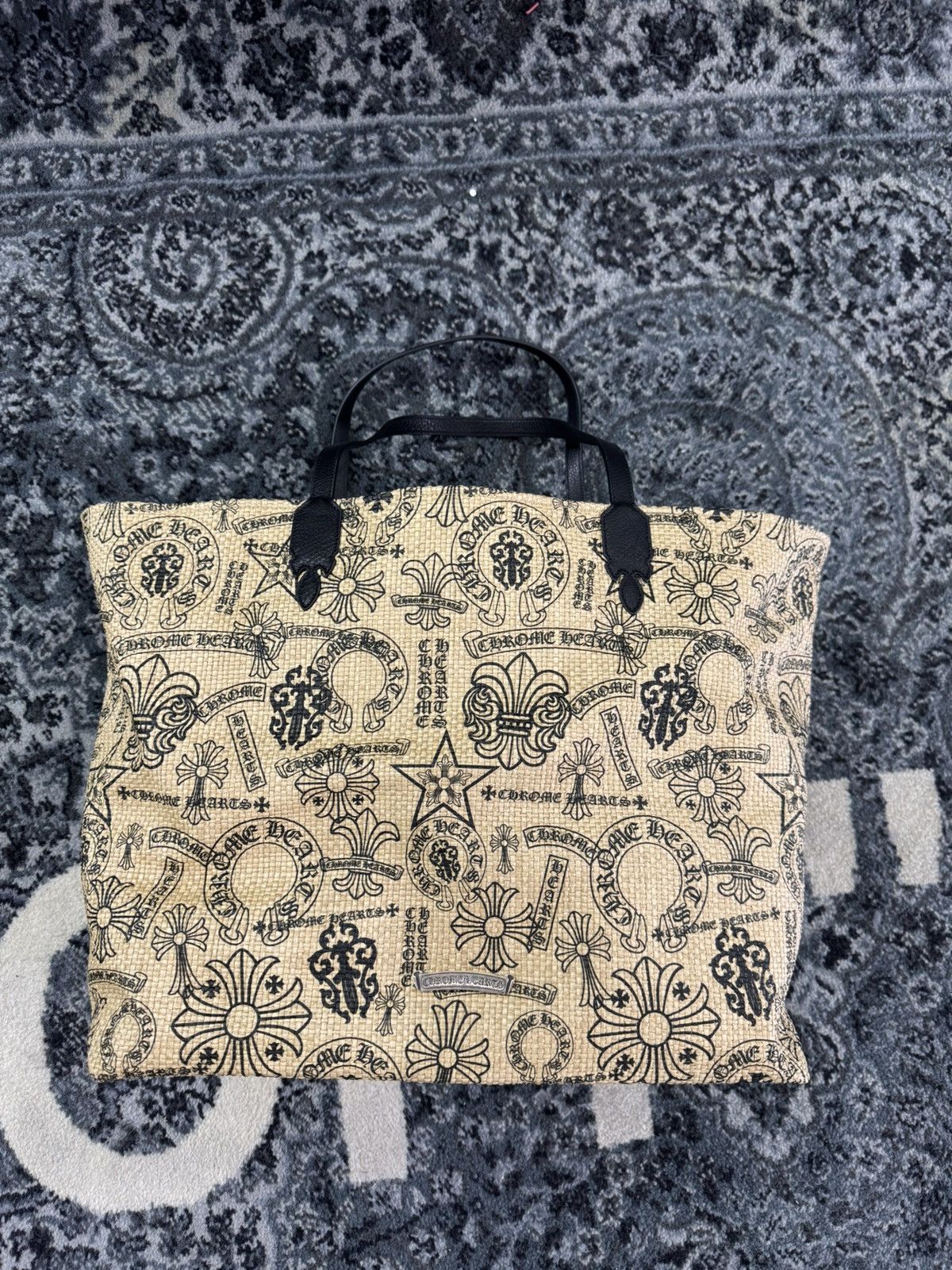 Chrome Hearts Chrome hearts stencil beach bag Size ONE SIZE - 1 Thumbnail