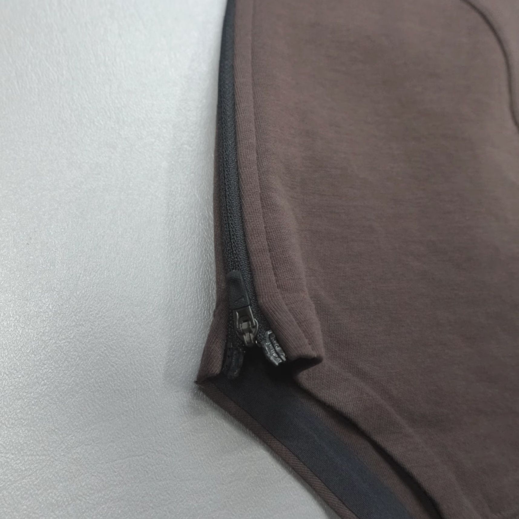 Nike Nike Tech Fleece Mini Skirt Brown Women’s 2XL Size 2XL Short Skirt Athleisure Women Size 40" / US 18 - 3 Thumbnail