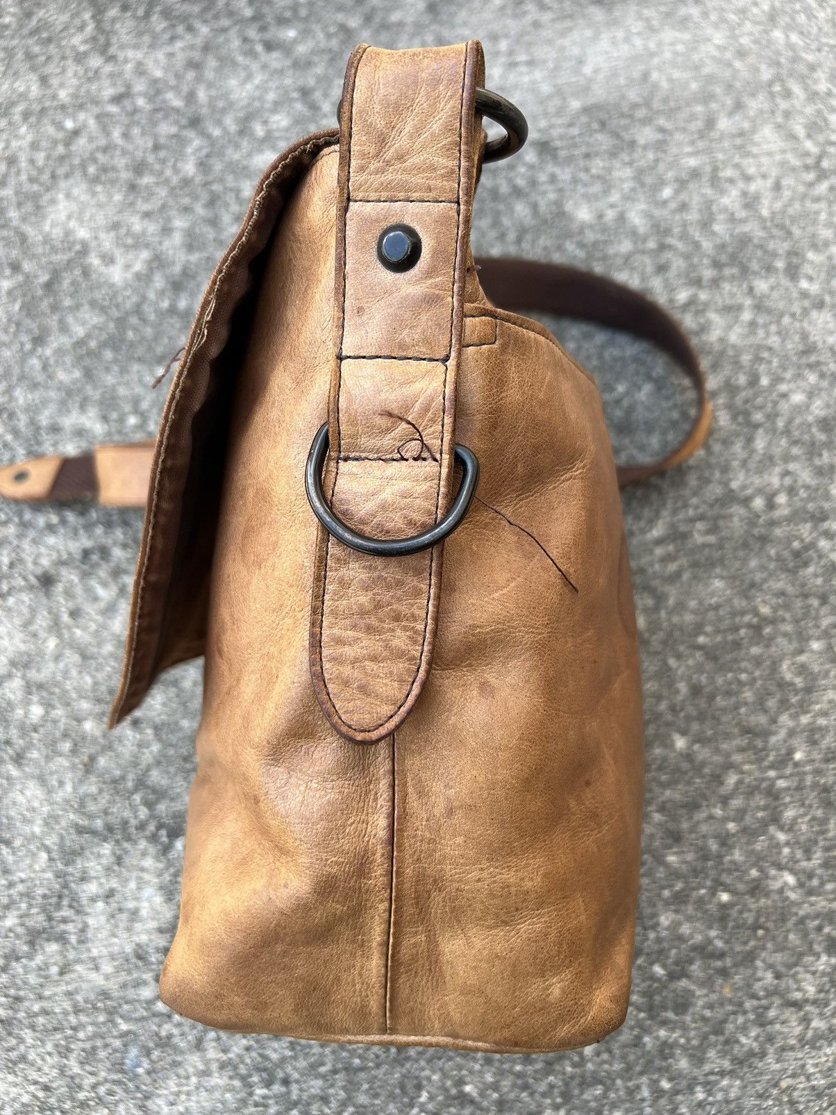 Leather Vintage Solatina Japan Patina Leather Bag Size ONE SIZE - 10 Thumbnail