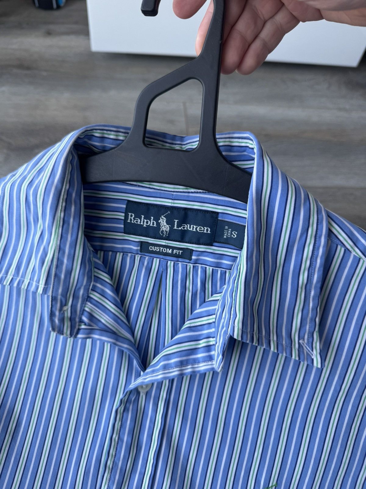 Polo Ralph Lauren Vintage Polo Ralph Lauren Stripped Long Sleeve Men's Shirt Size US S / EU 44-46 / 1 - 6 Thumbnail