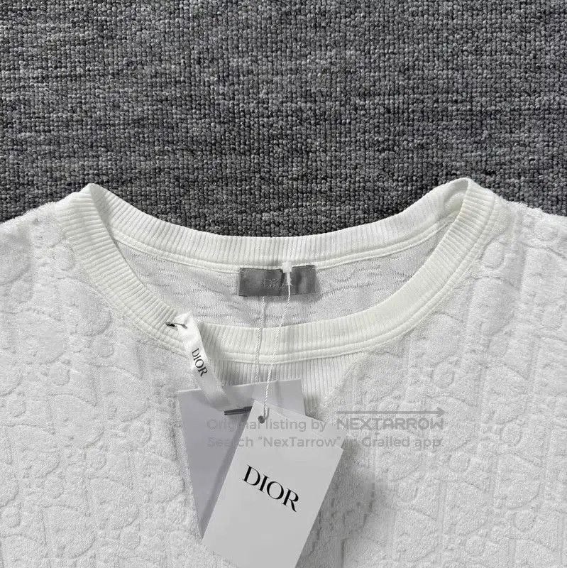 Dior Dior White Cotton Men's T-Shirt Size XS . Size US XS / EU 42 / 0 - 3 Thumbnail