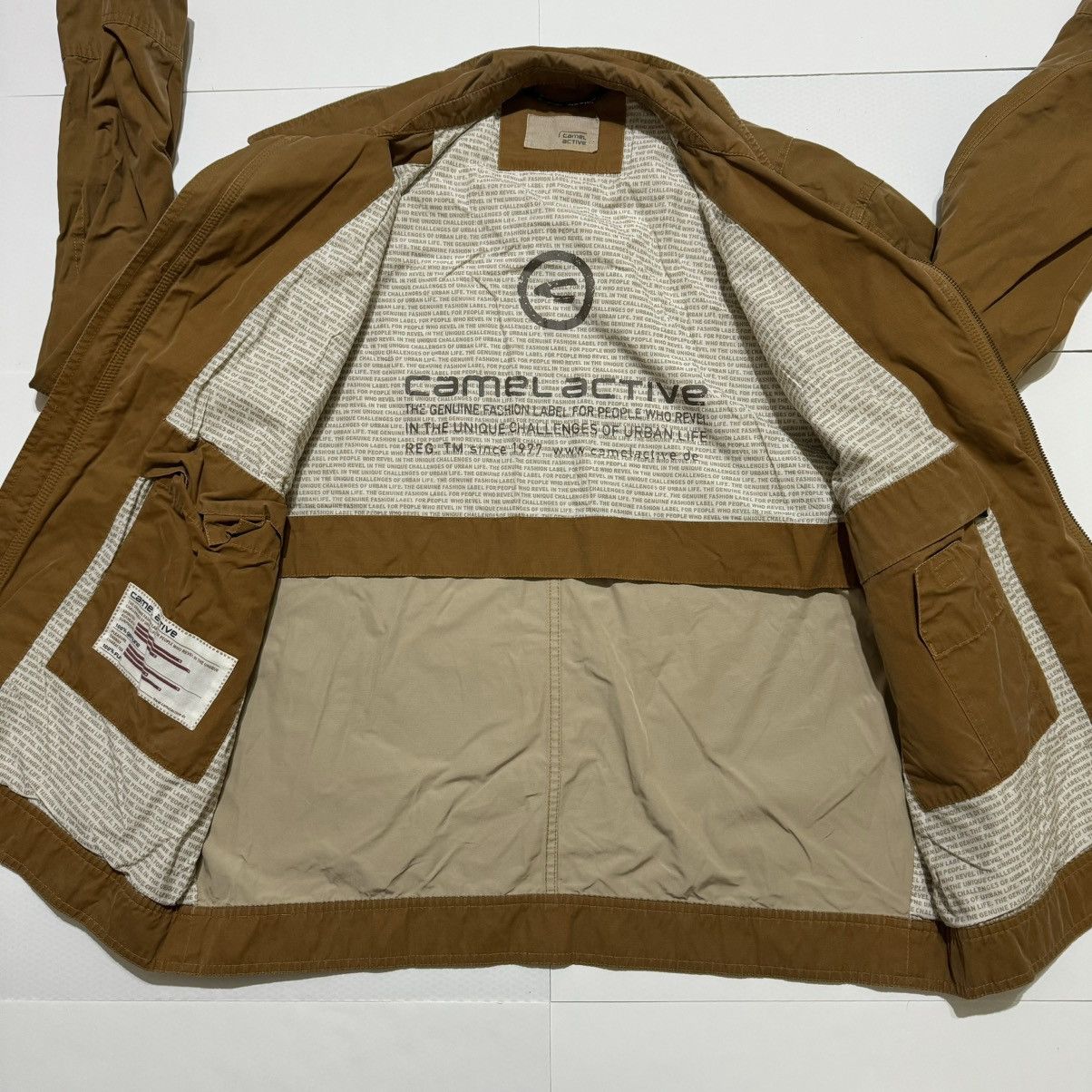 Designer × camel active Camel Active Men’s Brown Classic Sport Jacket Top Size XL Size US XL / EU 56 / 4 - 4 Thumbnail