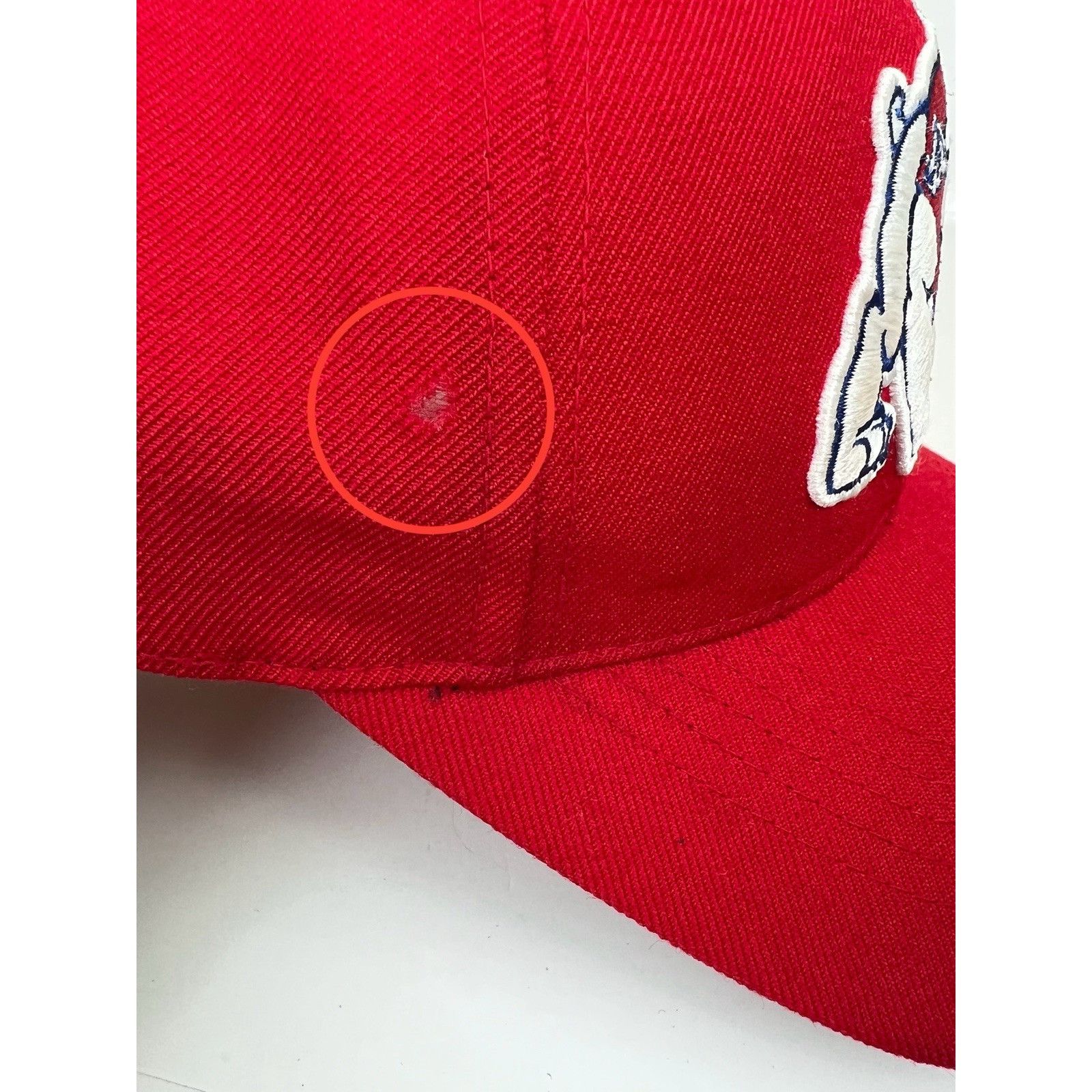 Top Of The World Vintage Fresno State Bulldogs Fitted Hat Size 7 Top Of The W Size ONE SIZE - 8 Thumbnail